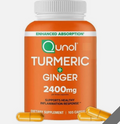 Extra Strength Turmeric Curcumin Capsules – 2400mg with Black Pepper & Ginger for Joint & Inflammation Support (105 Capsules)