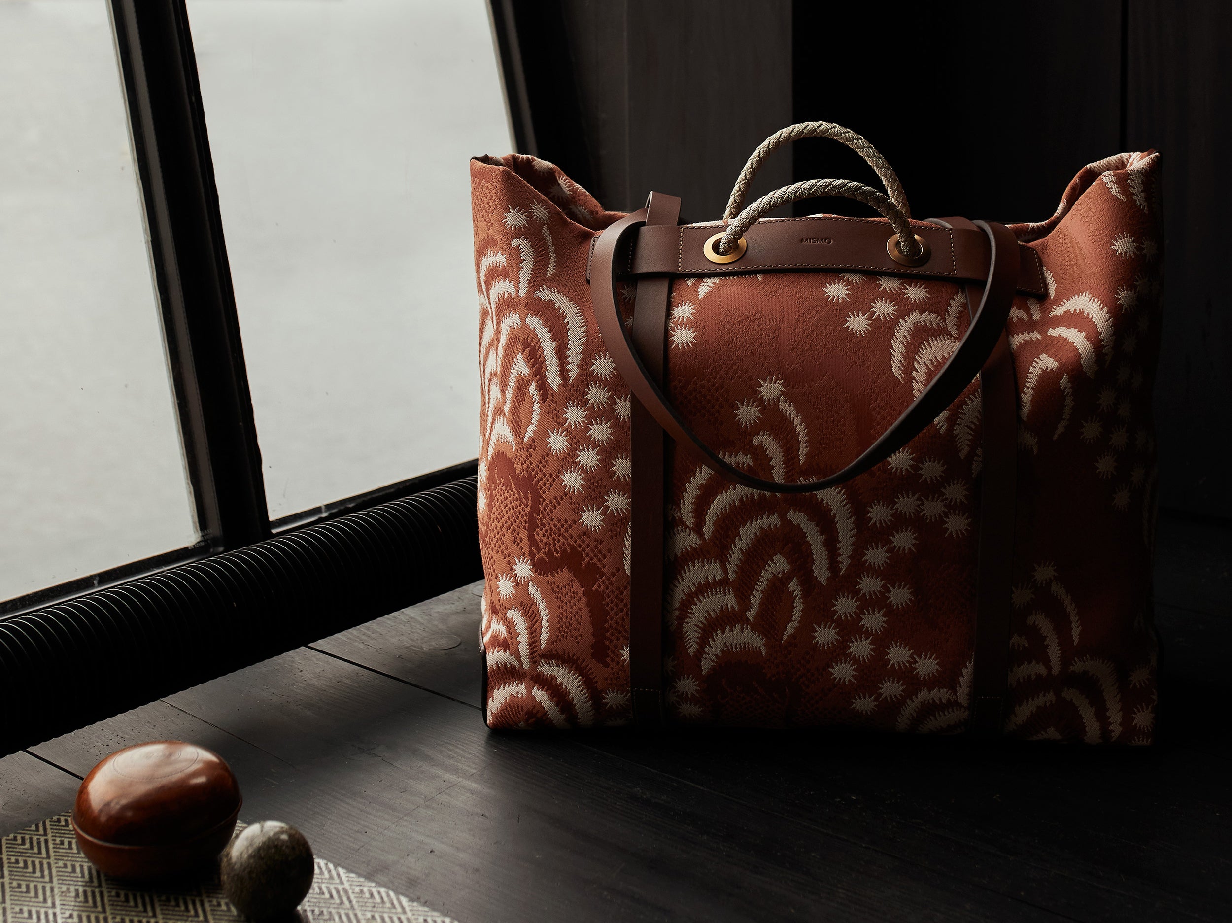 LumaVex - Seaside - Palm Jacquard/Cuoio