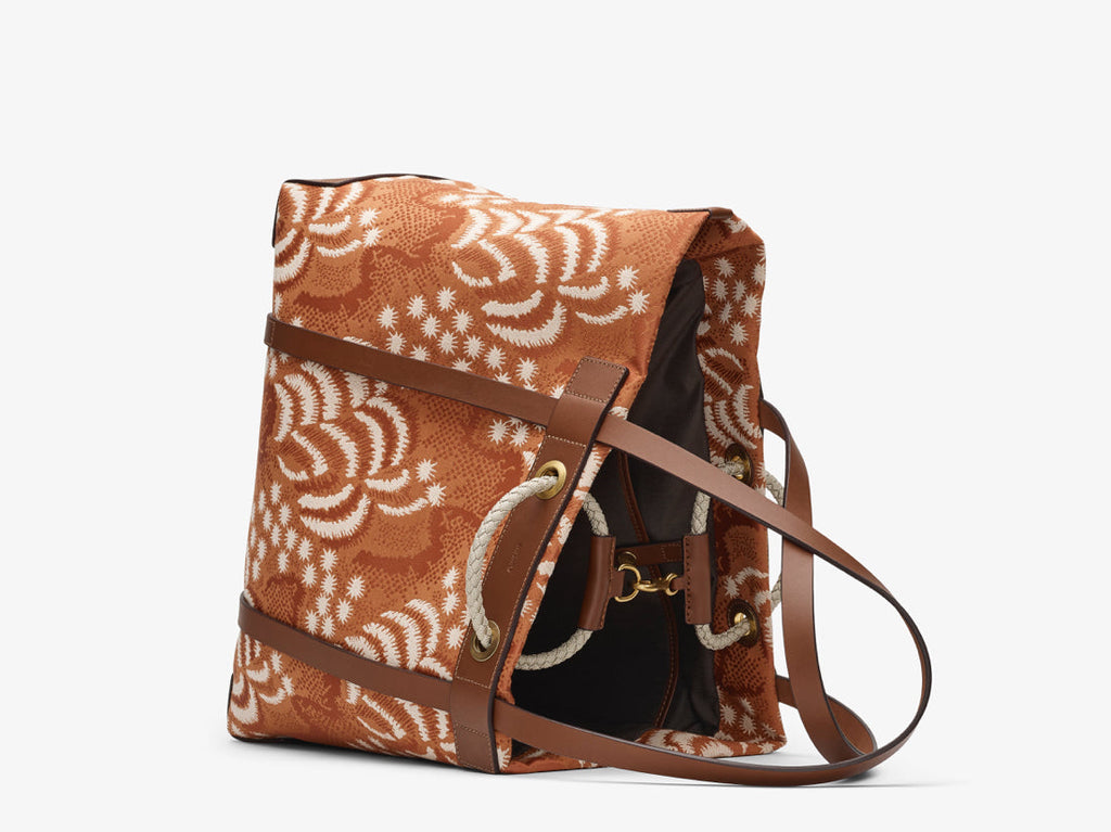 LumaVex - Seaside - Palm Jacquard/Cuoio