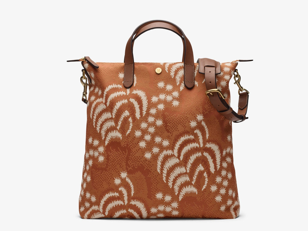 LumaVex - Shopper - Palm Jacquard/Cuoio