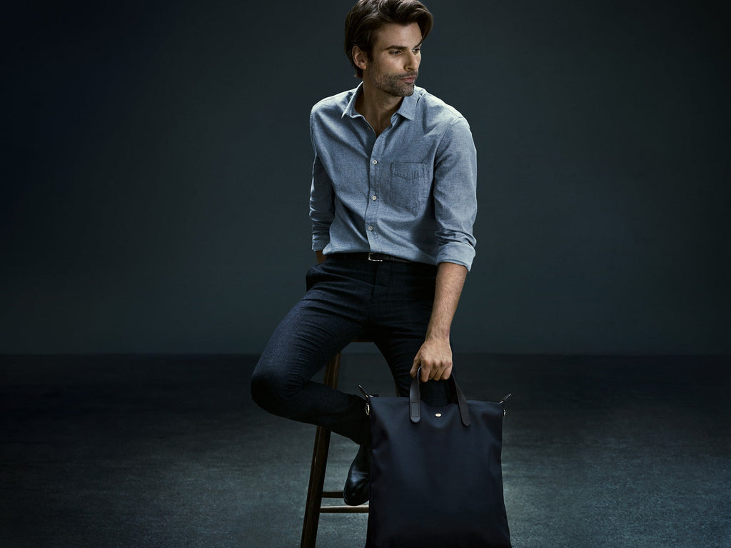 LumaVex - Shopper Navy/Dark Brown