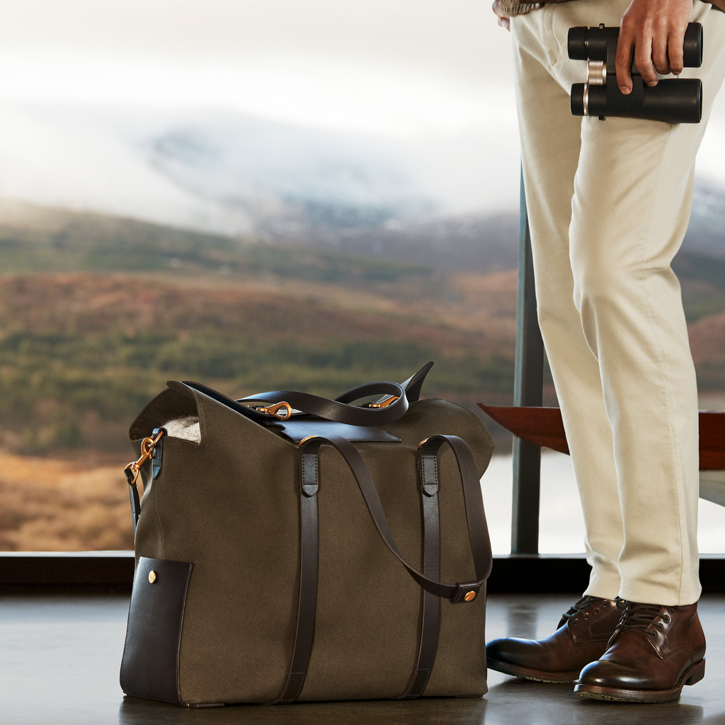 LumaVex - Mega Tote Army/Dark Brown
