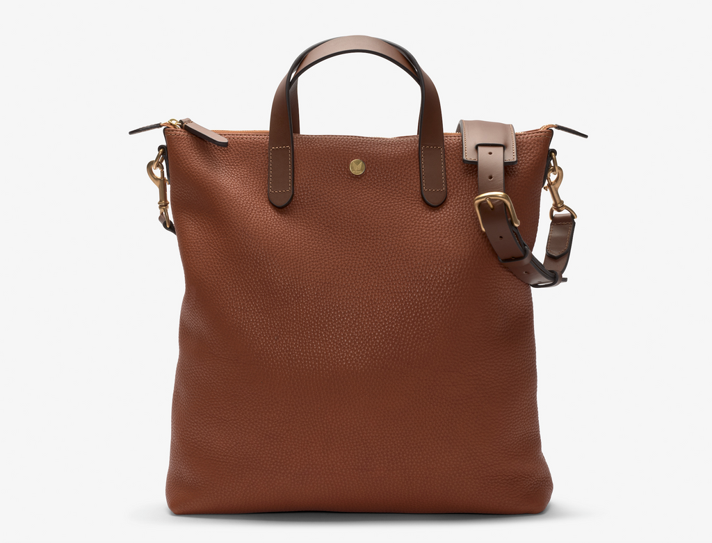 LumaVex - Shopper, Leather - Tabac/Cuoio