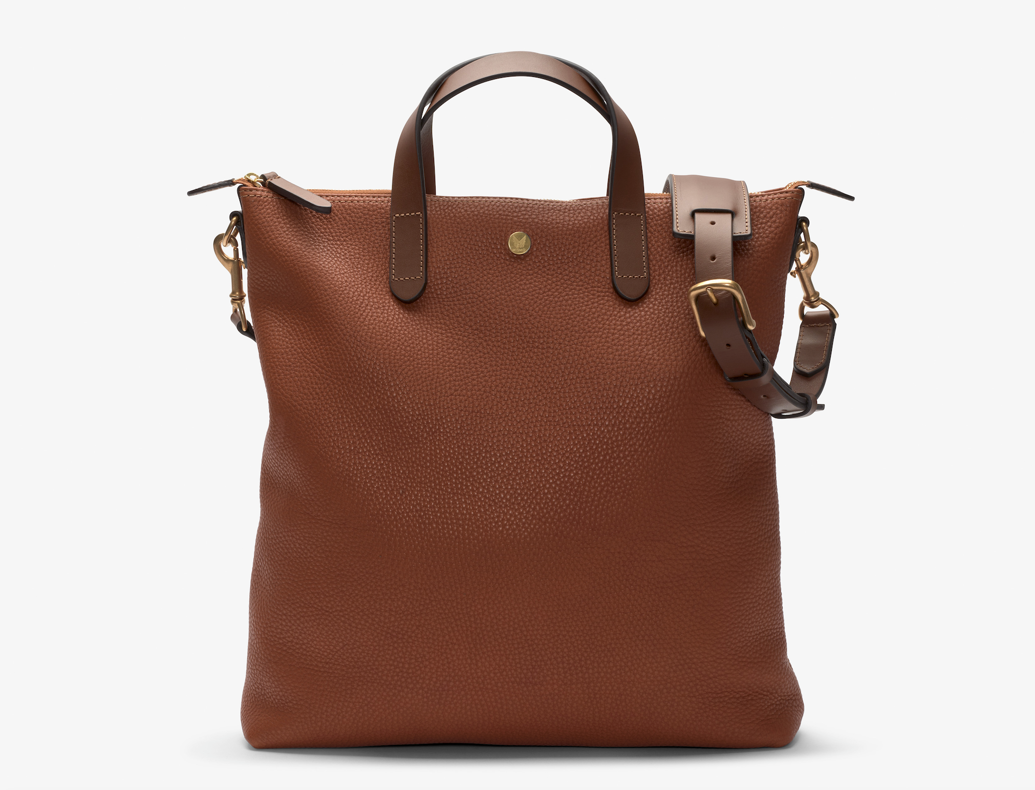 LumaVex - Shopper, Leather - Tabac/Cuoio