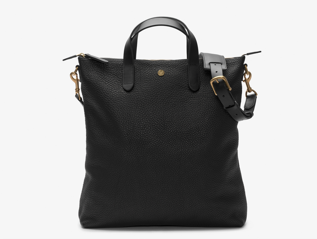 LumaVex - Shopper, Leather - Black/Black