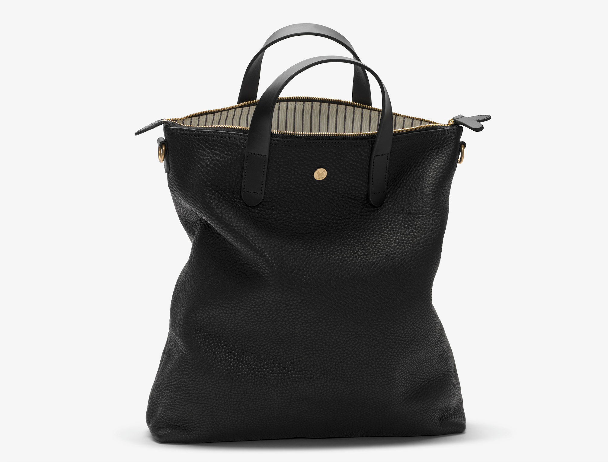 LumaVex - Shopper, Leather - Black/Black