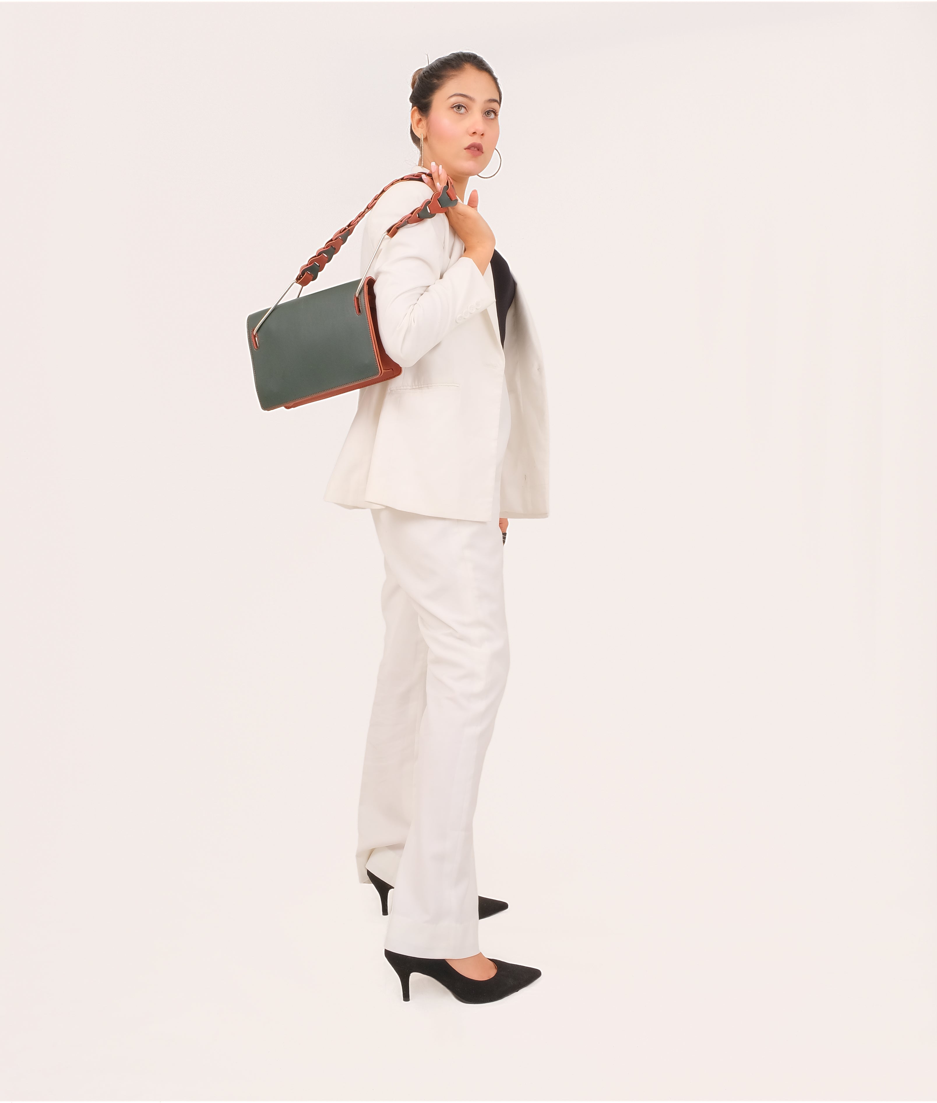 LumaVex - Army green loop strap shoulder bag