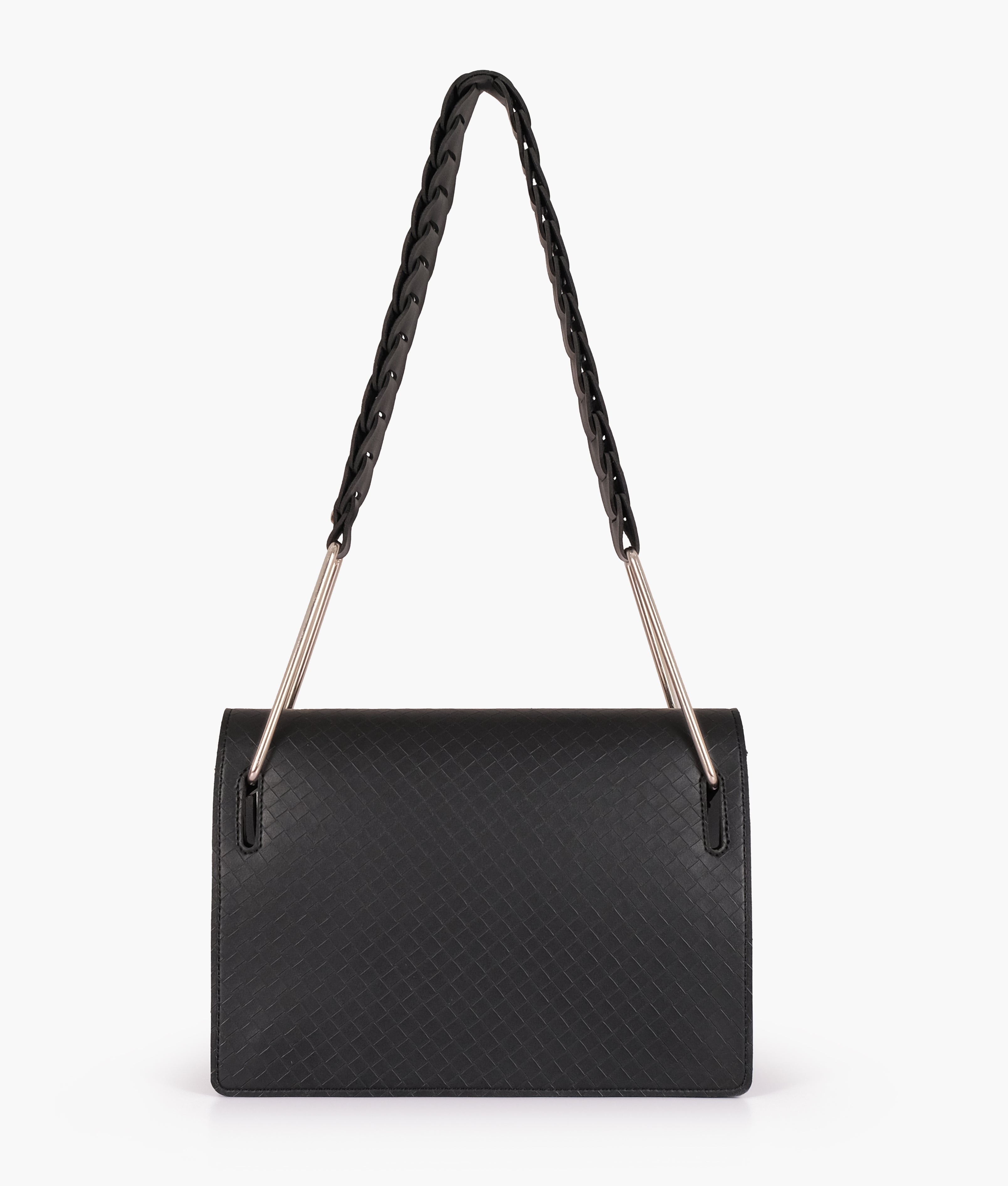 LumaVex - Black loop strap shoulder bag