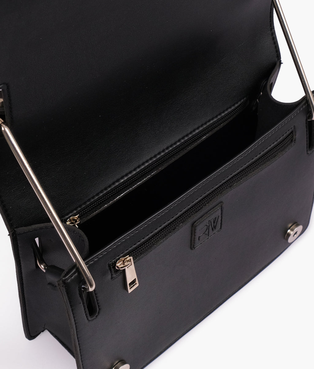 LumaVex - Black loop strap shoulder bag