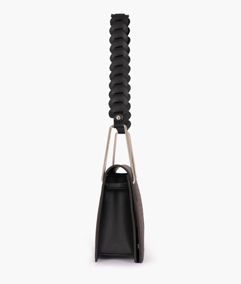 LumaVex - Black loop strap shoulder bag