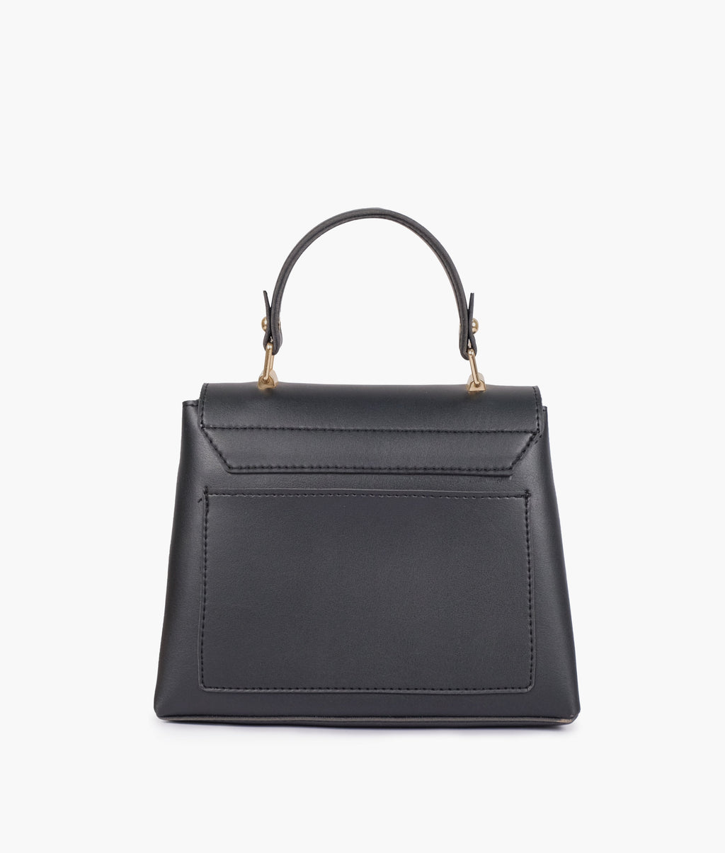 LumaVex - Black mini top-handle bag