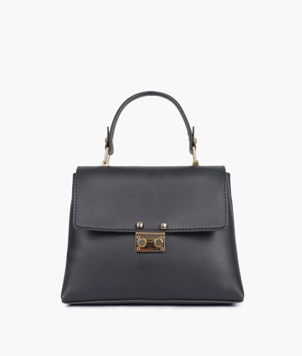 LumaVex - Black mini top-handle bag