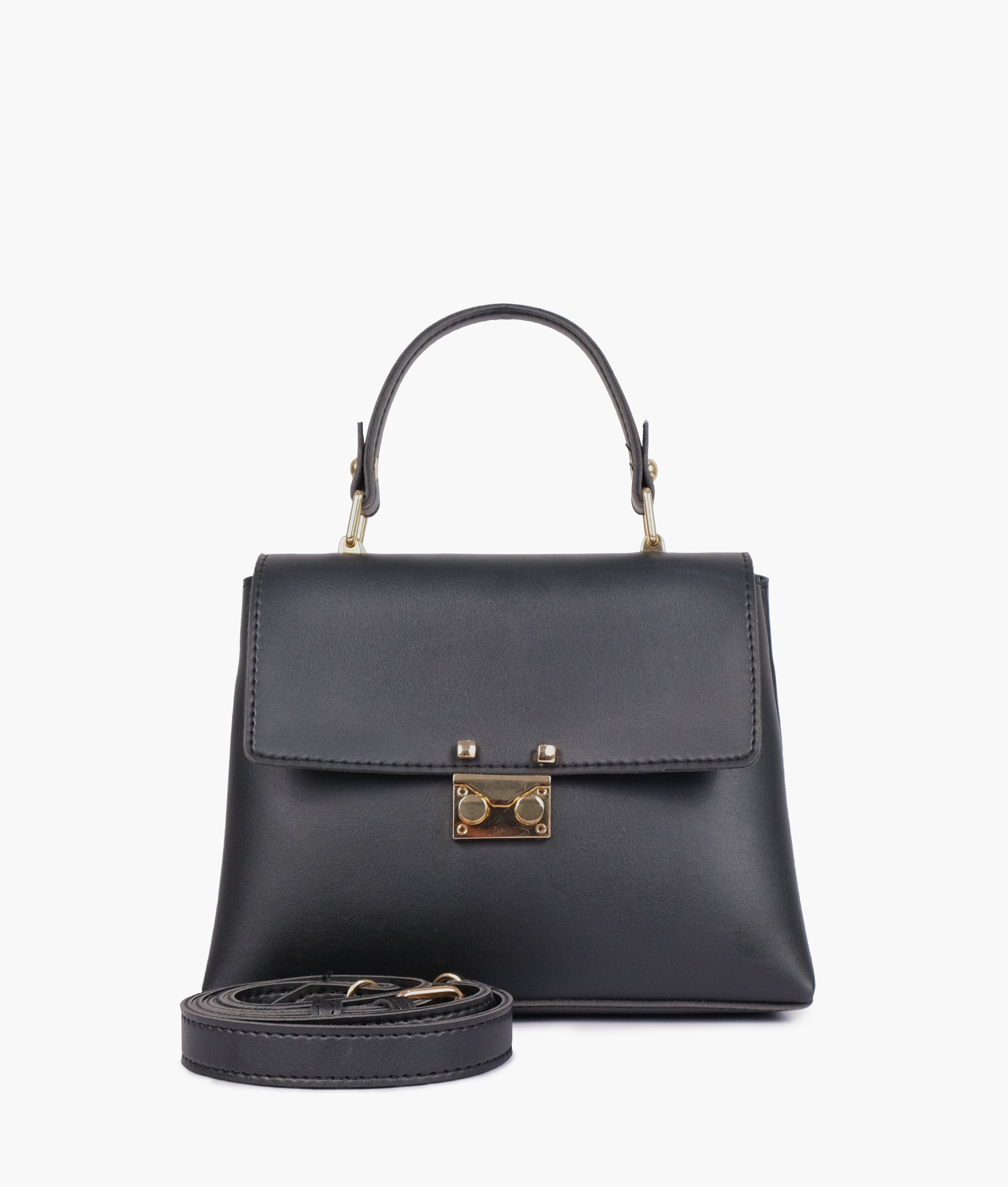 LumaVex - Black mini top-handle bag