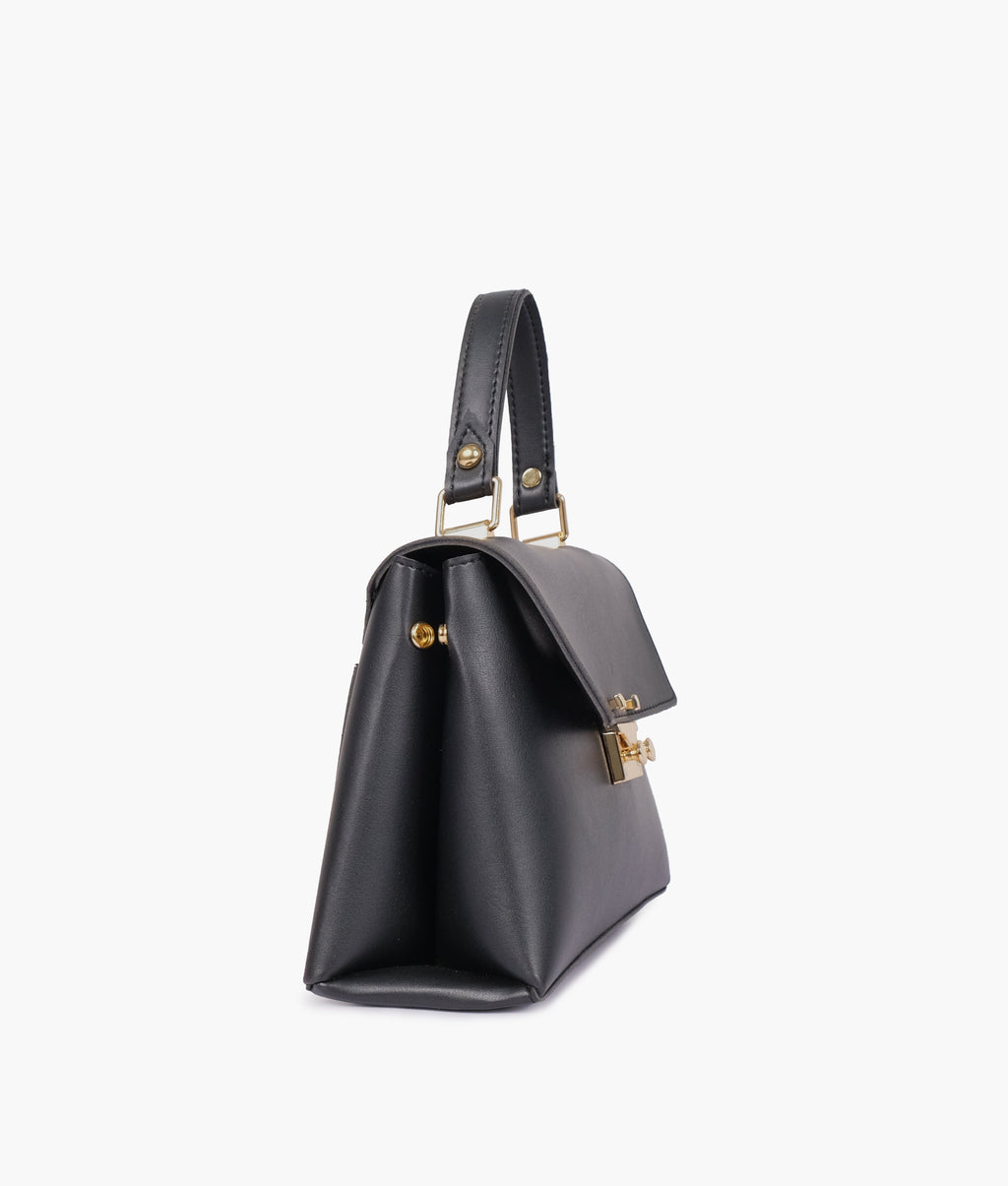 LumaVex - Black mini top-handle bag