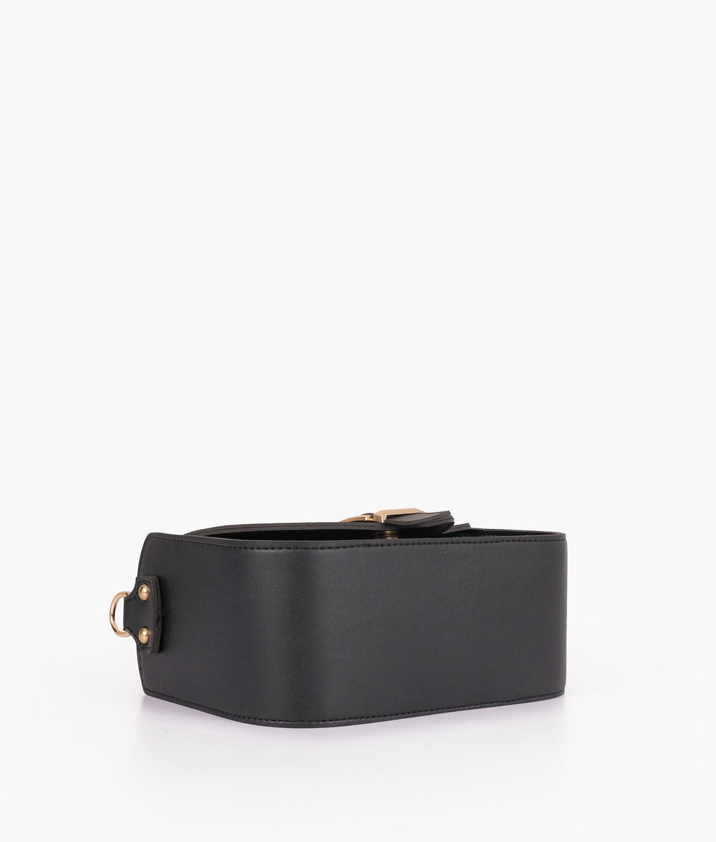 LumaVex - Black saddle buckle bag
