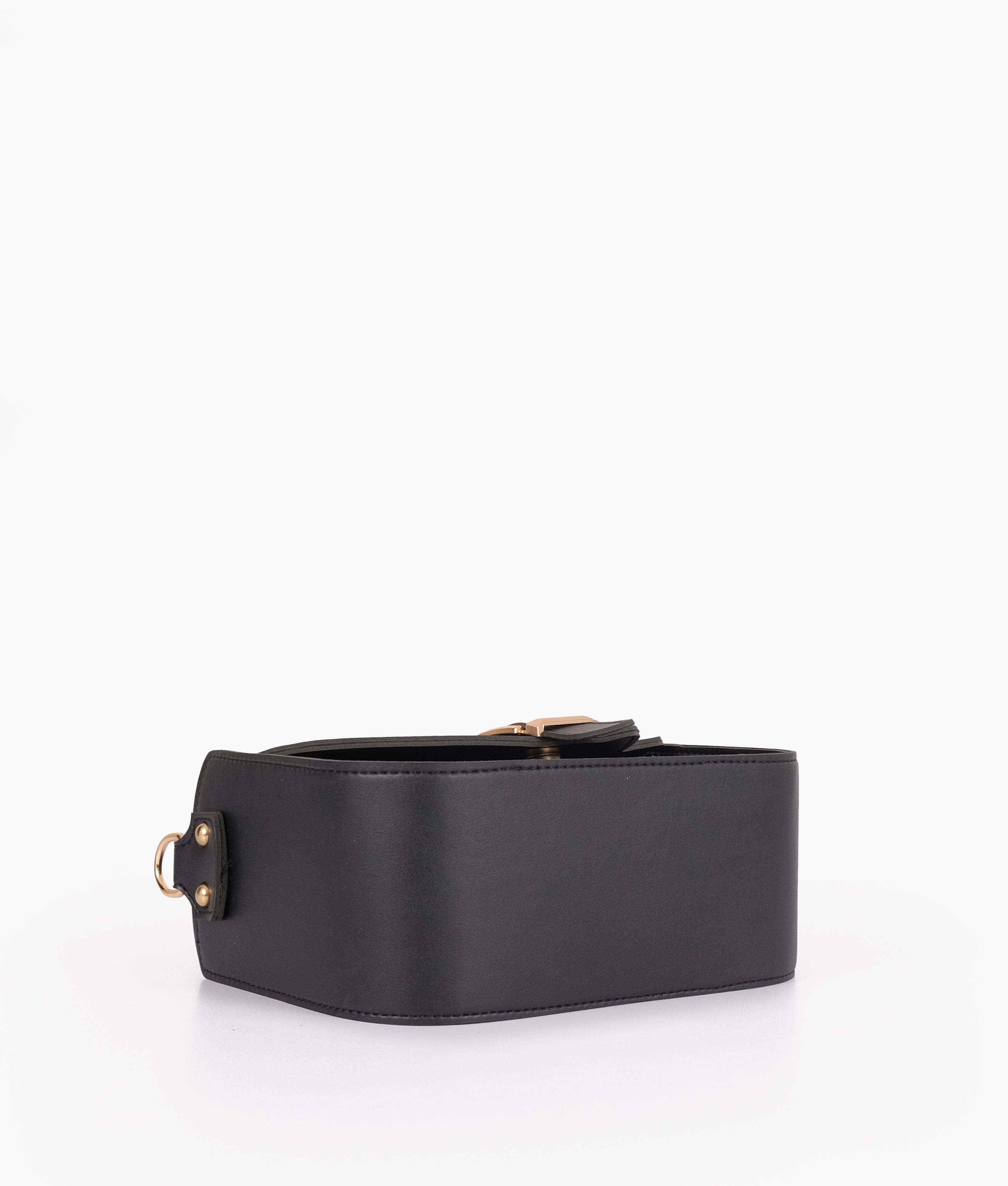LumaVex - Black saddle buckle bag