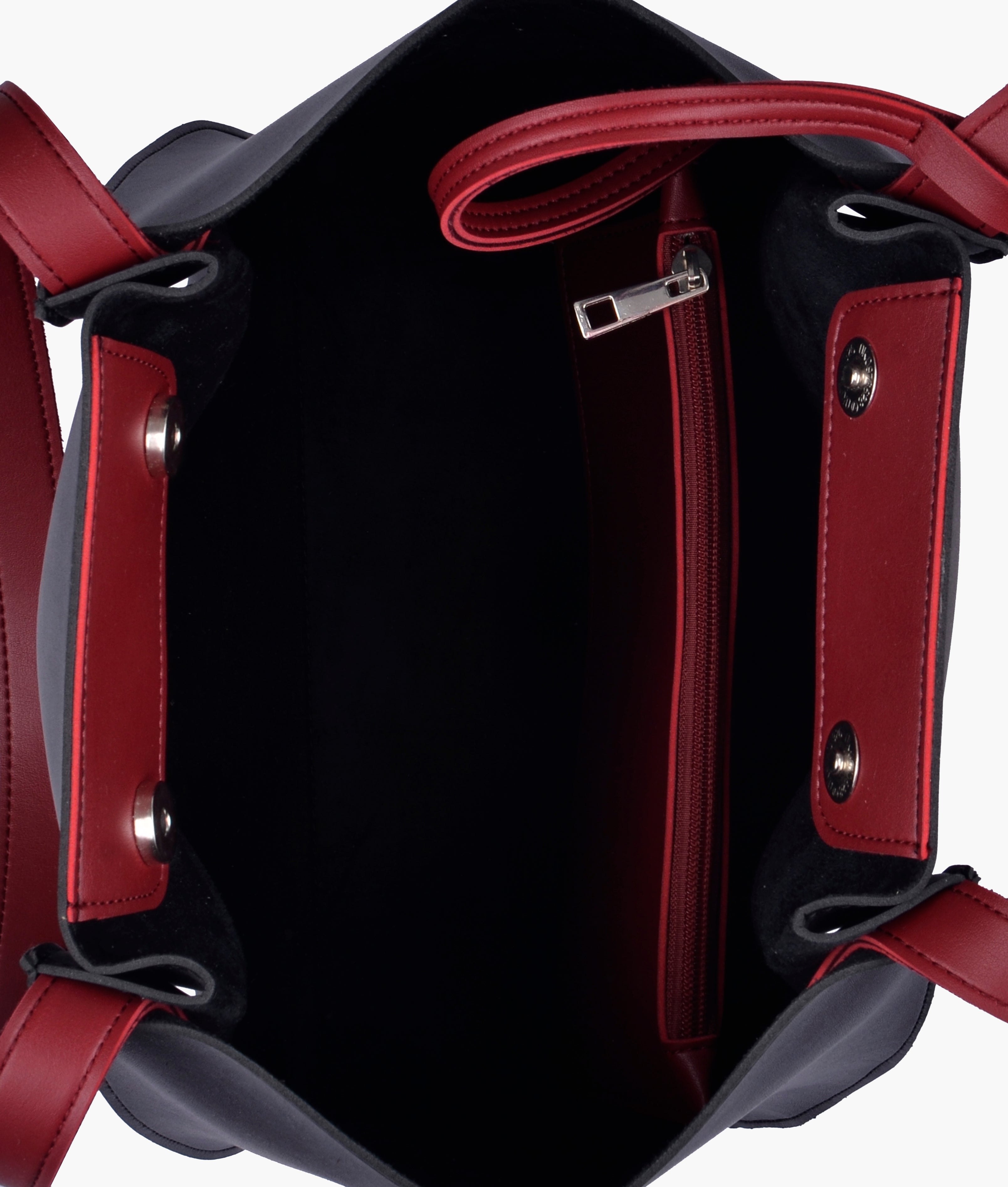LumaVex - Black shopping tote bag
