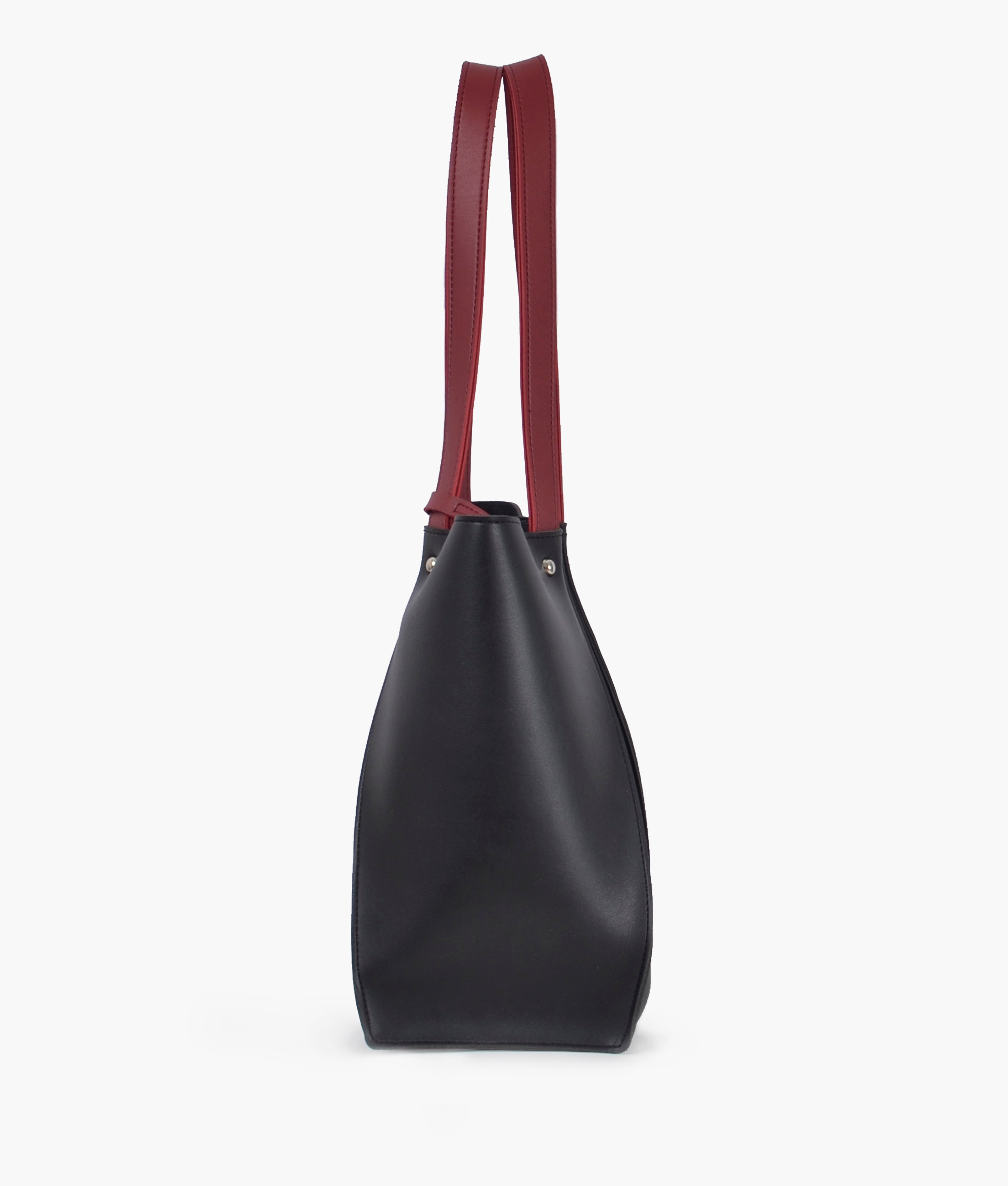 LumaVex - Black shopping tote bag
