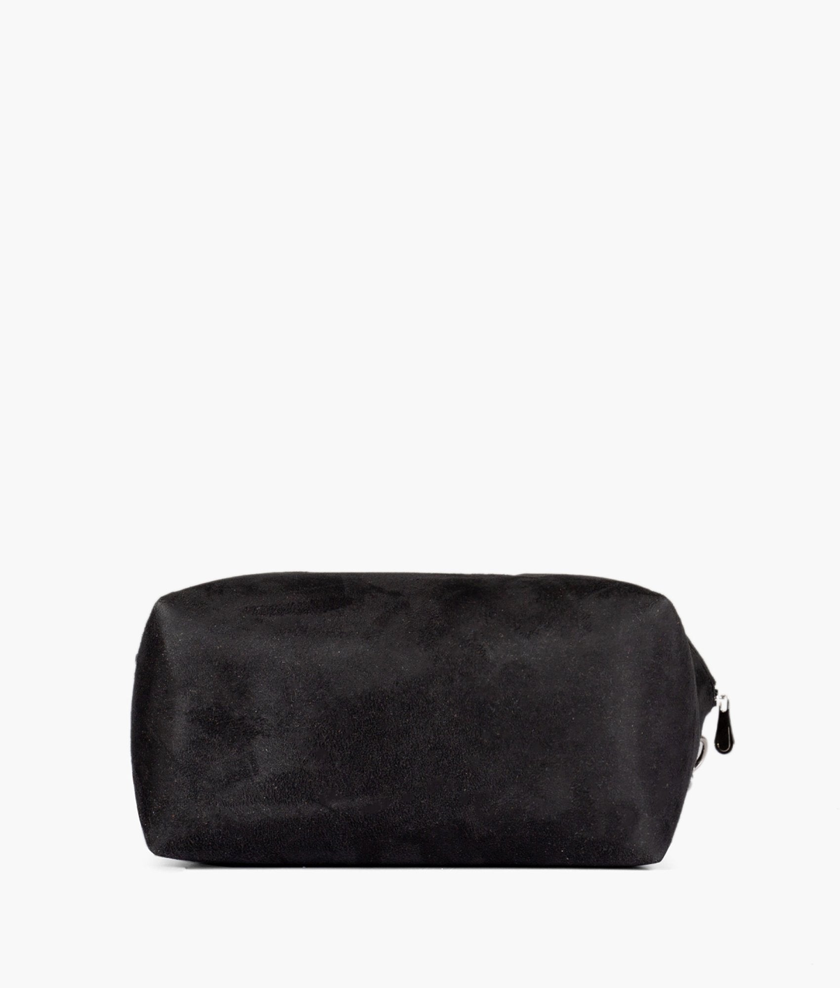 LumaVex - Black suede mini bowling bag