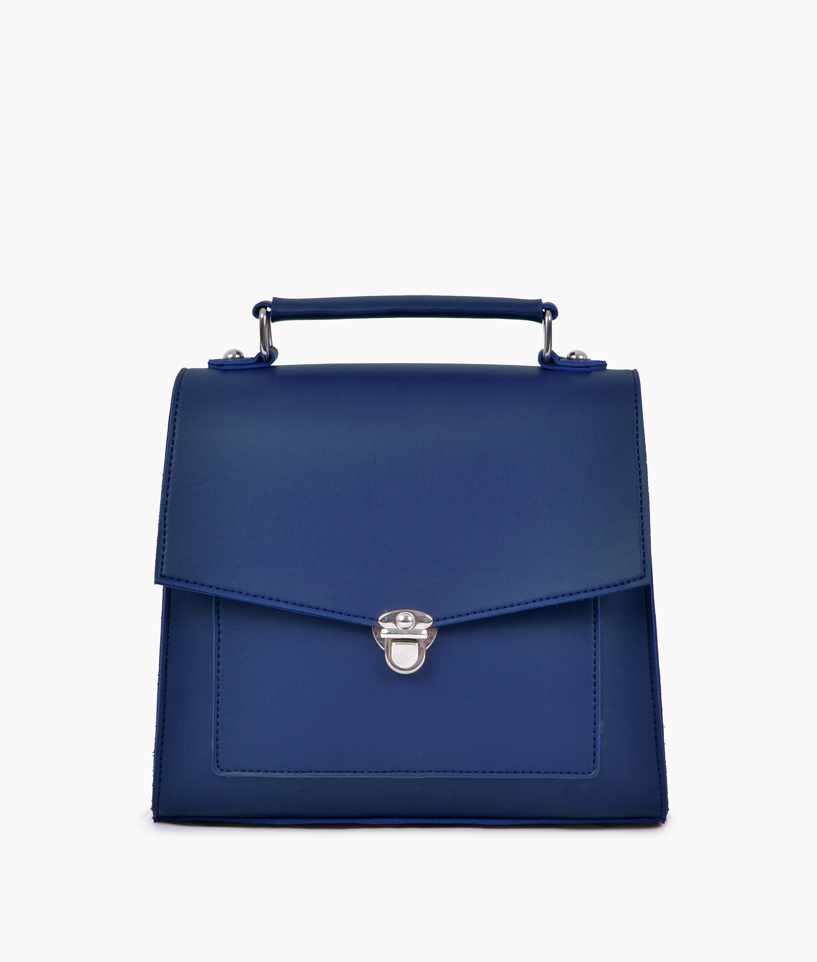 LumaVex - Blue push-lock messenger bag
