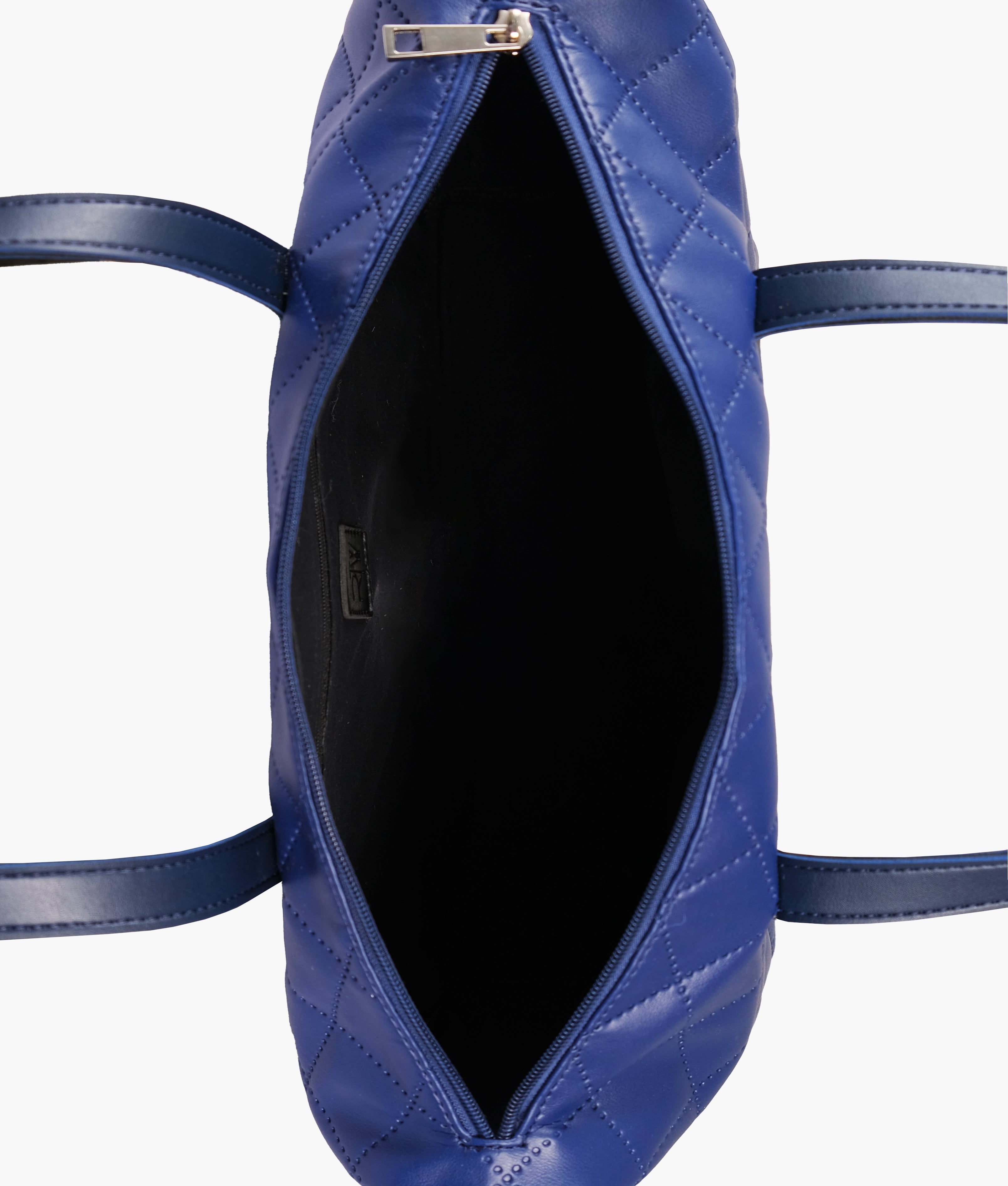 LumaVex - Blue quilted carryall tote bag