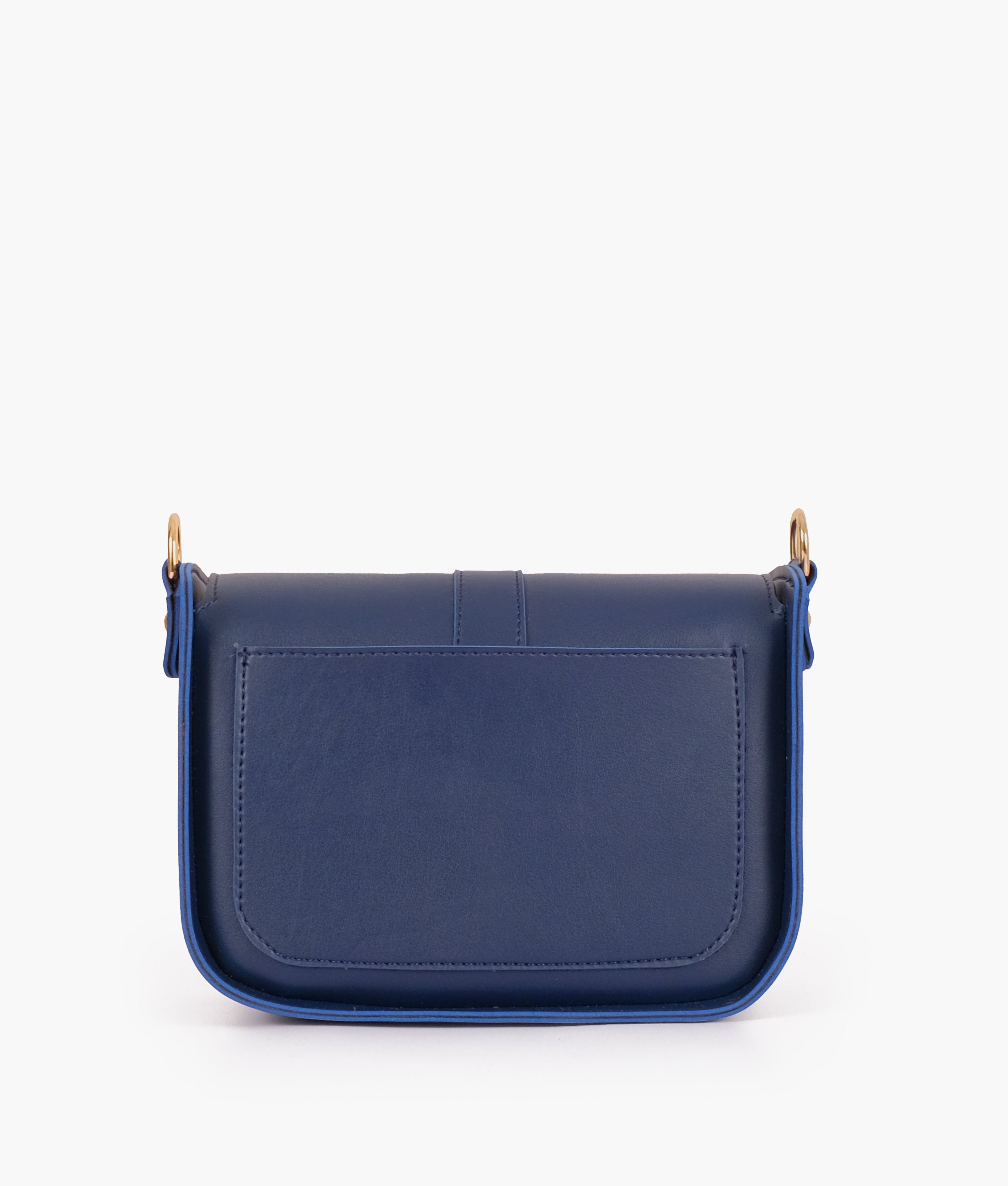 LumaVex - Blue saddle buckle bag