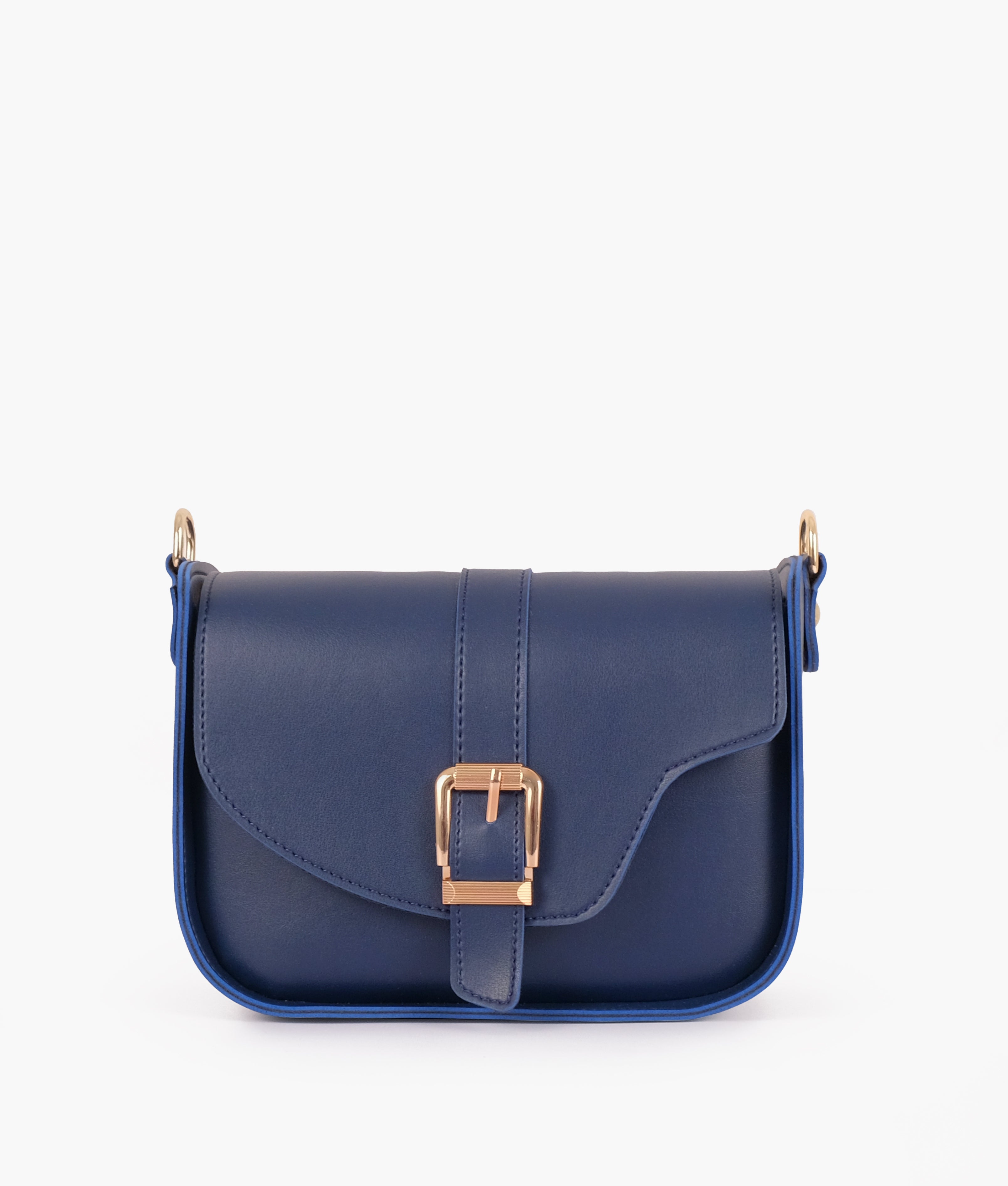 LumaVex - Blue saddle buckle bag
