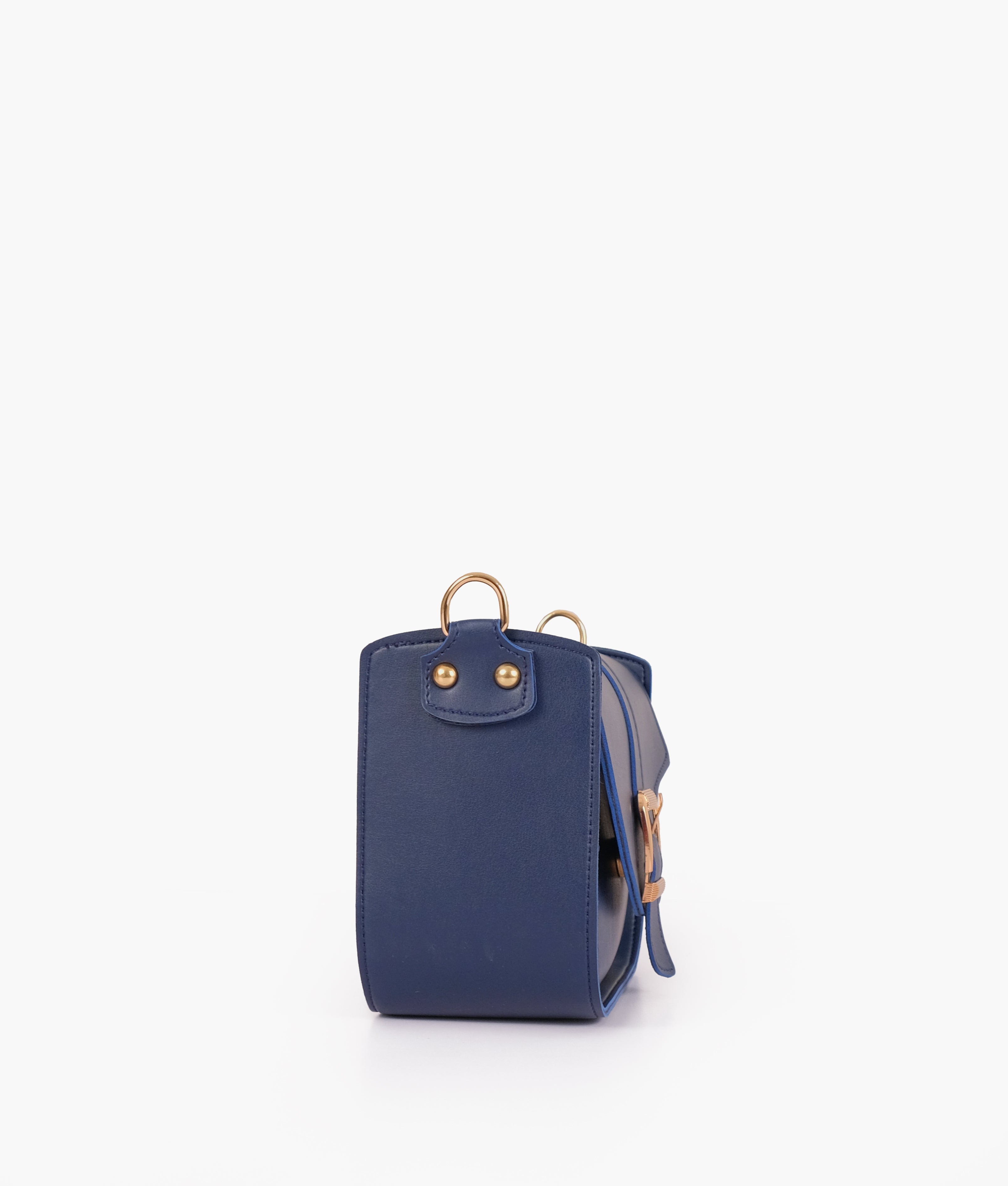 LumaVex - Blue saddle buckle bag