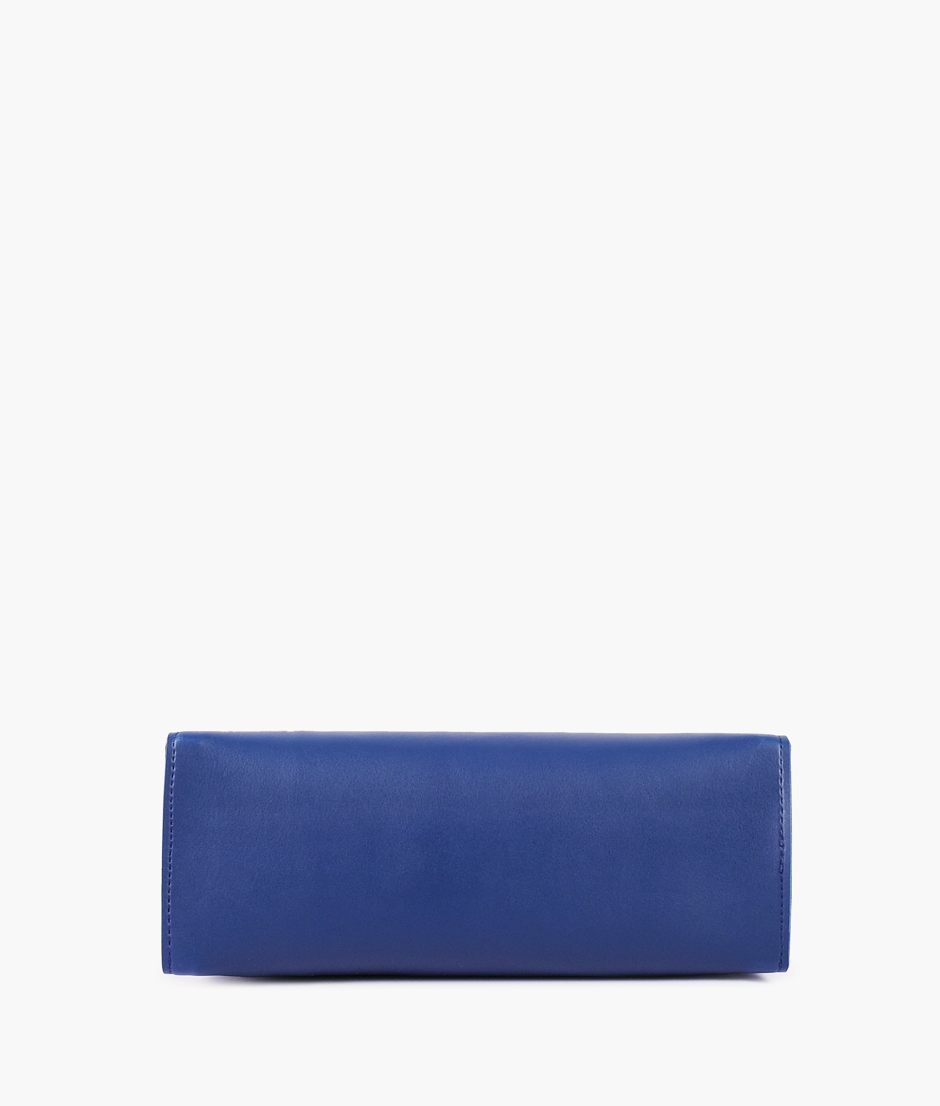 LumaVex - Blue zipper shoulder bag with long handle