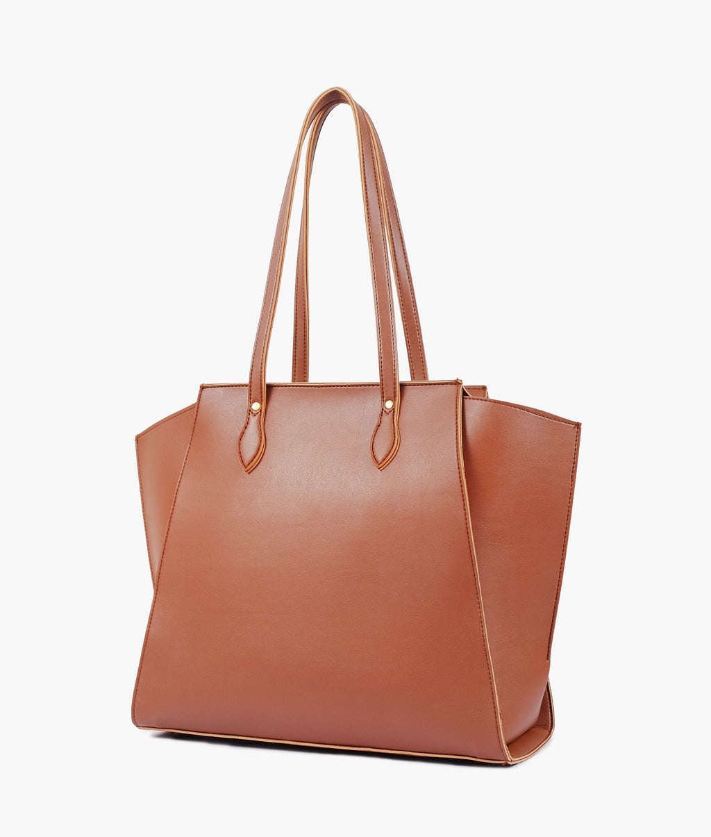 LumaVex - Brown classic tote bag