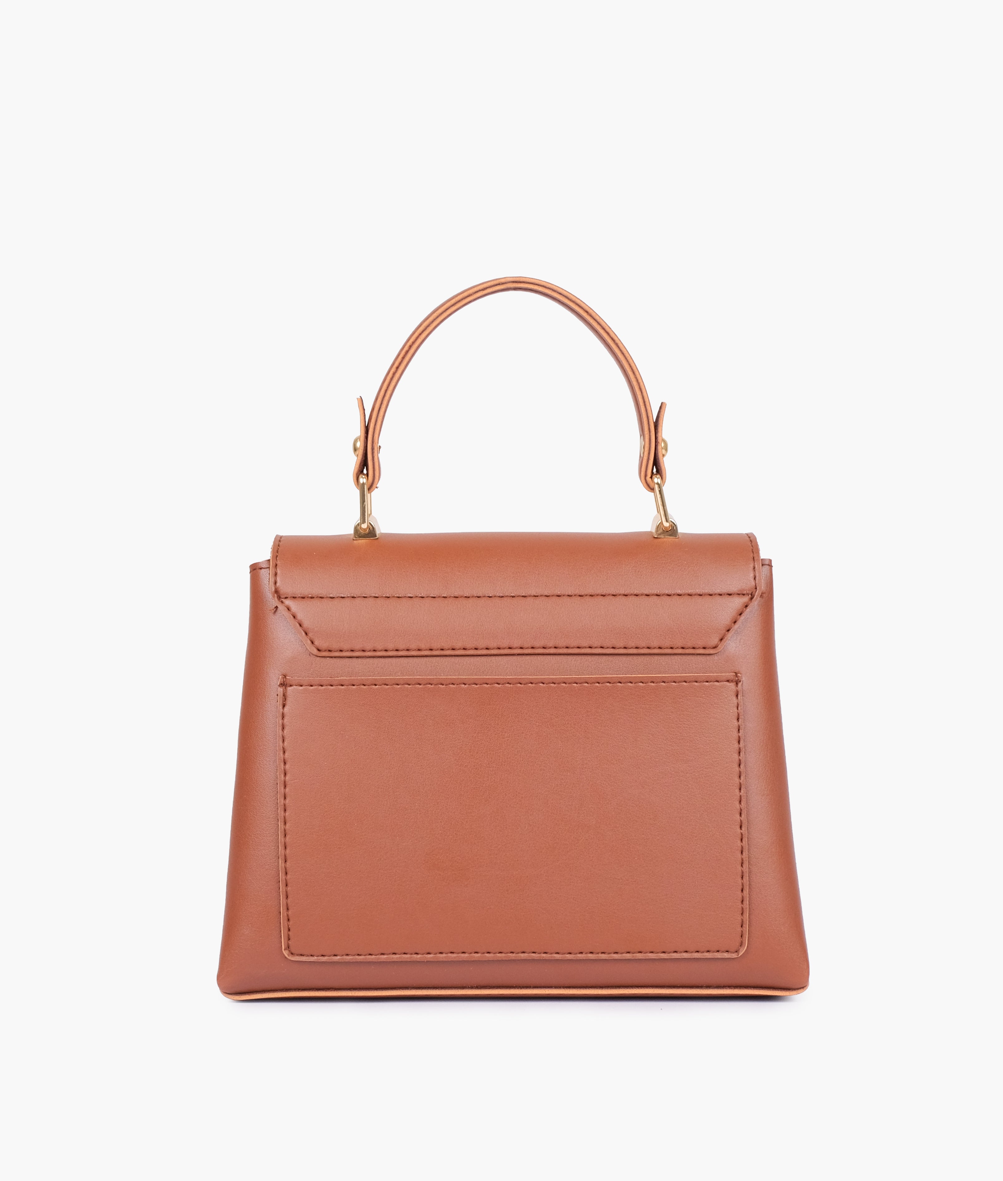 LumaVex - Brown mini top-handle bag