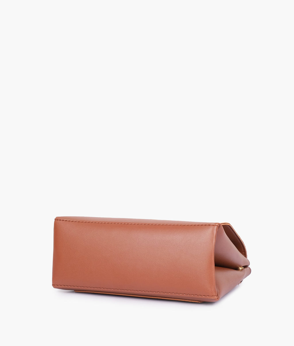 LumaVex - Brown mini top-handle bag