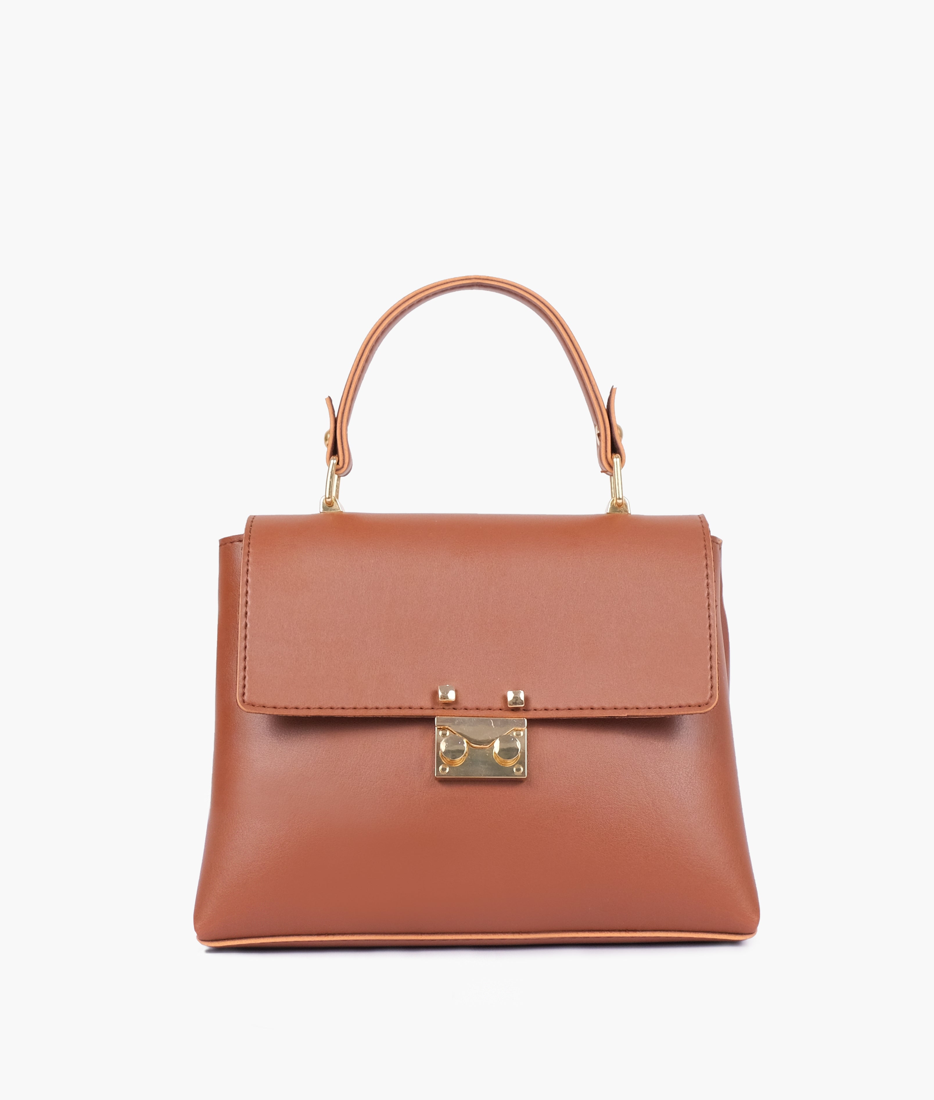 LumaVex - Brown mini top-handle bag