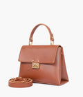 LumaVex - Brown mini top-handle bag