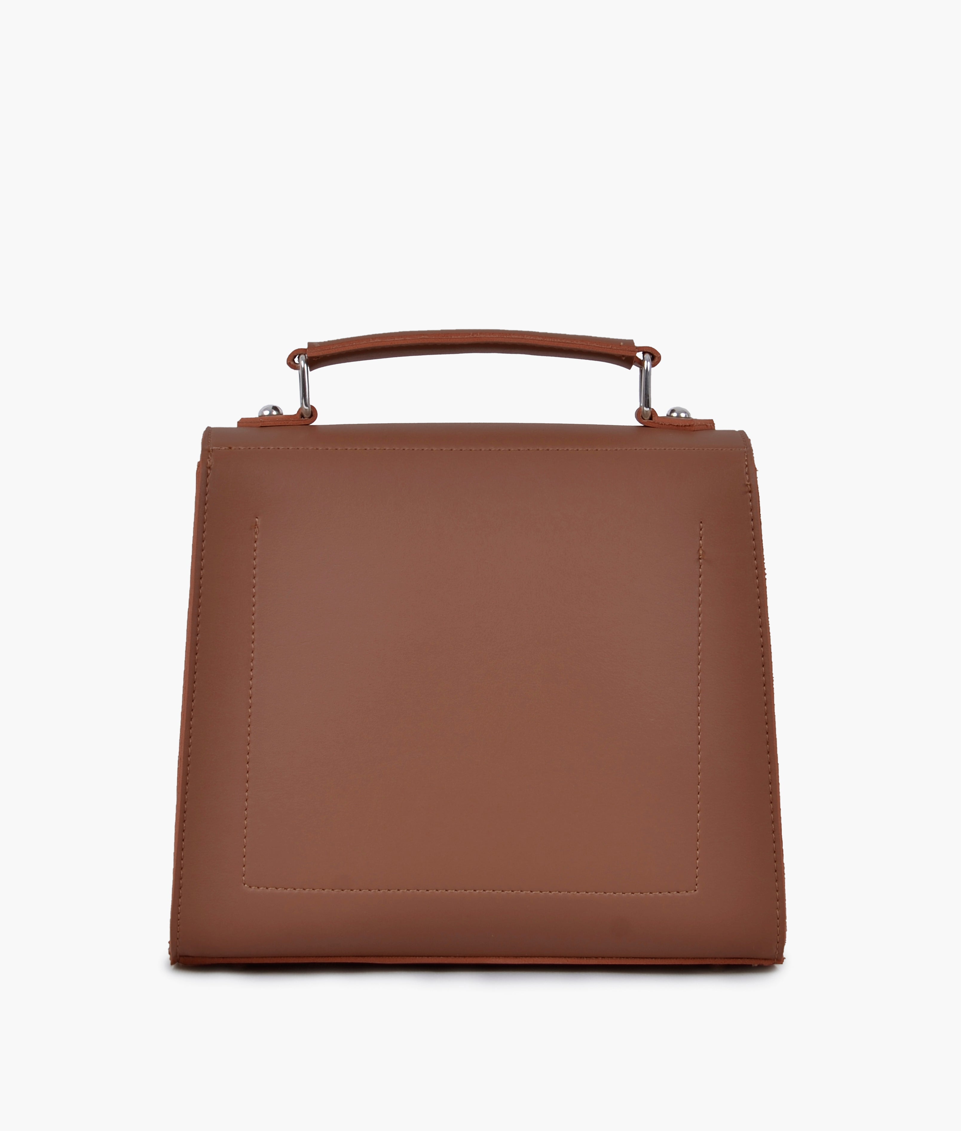 LumaVex - Brown push-lock messenger bag