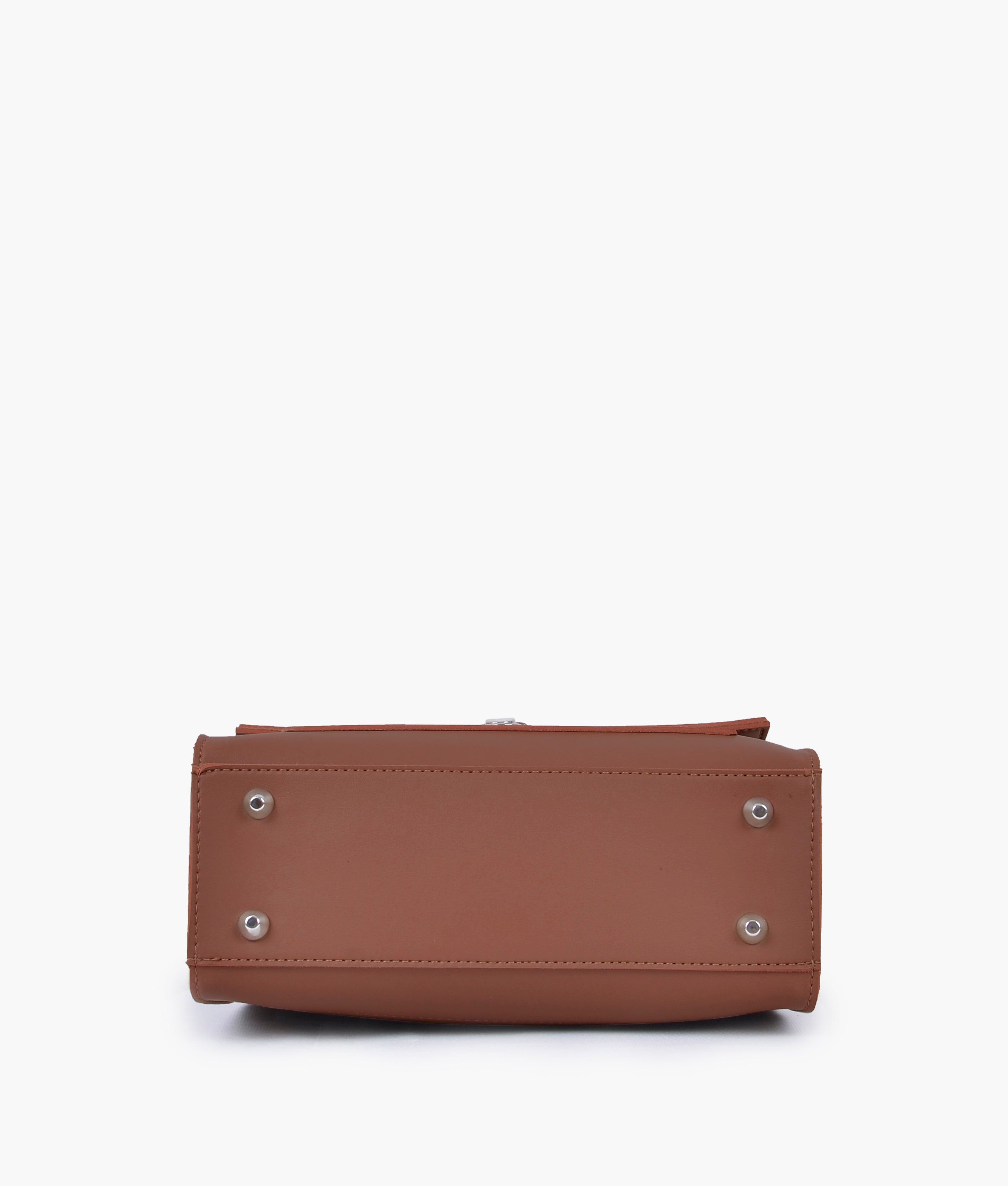 LumaVex - Brown push-lock messenger bag