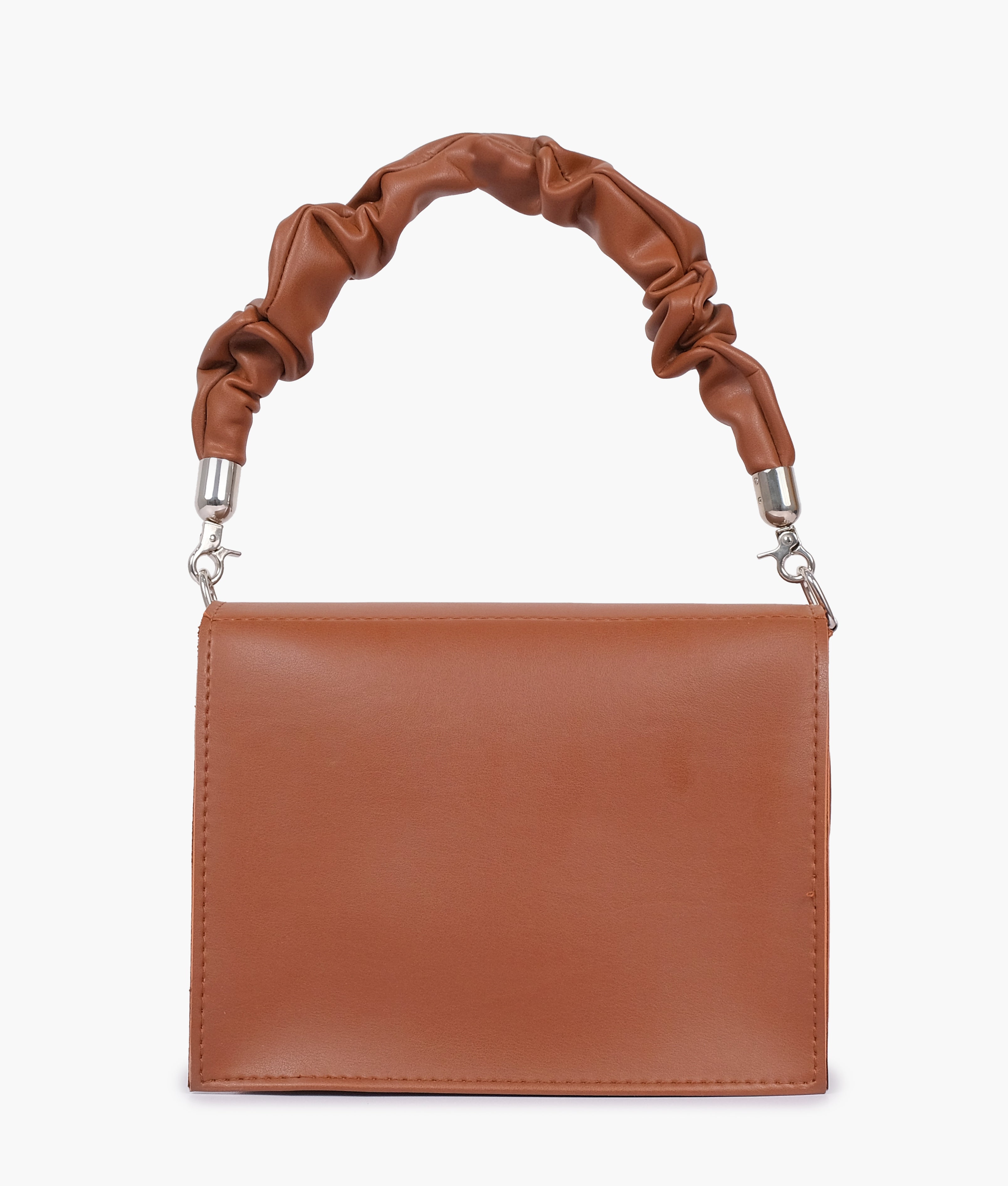LumaVex - Brown top-handle mini cross-body bag