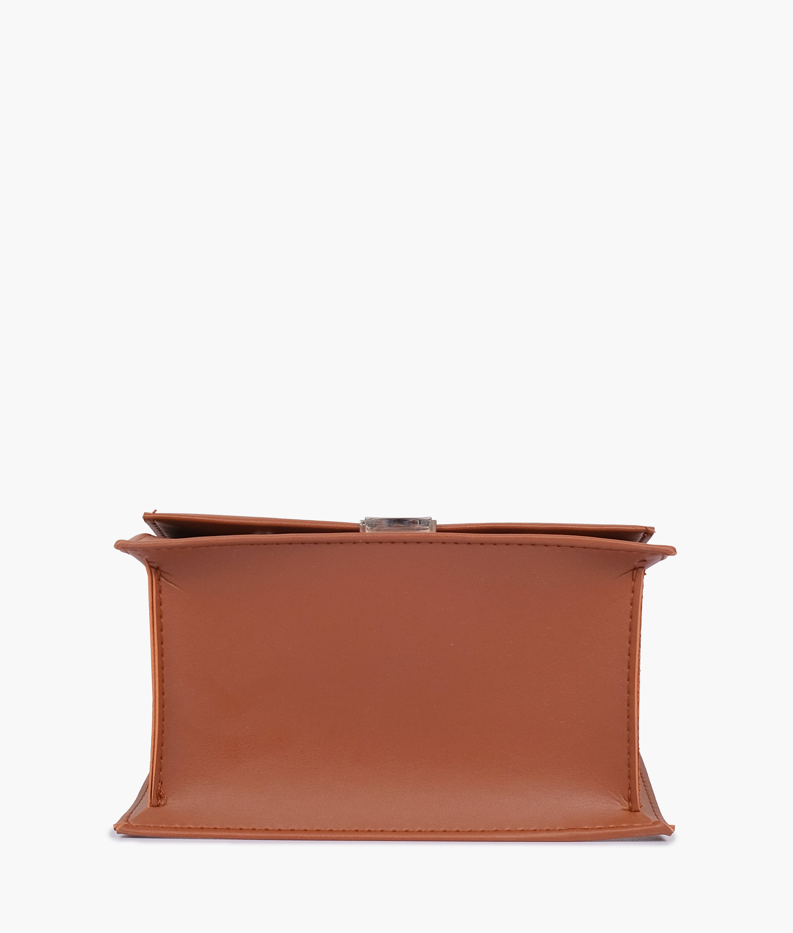 LumaVex - Brown top-handle mini cross-body bag