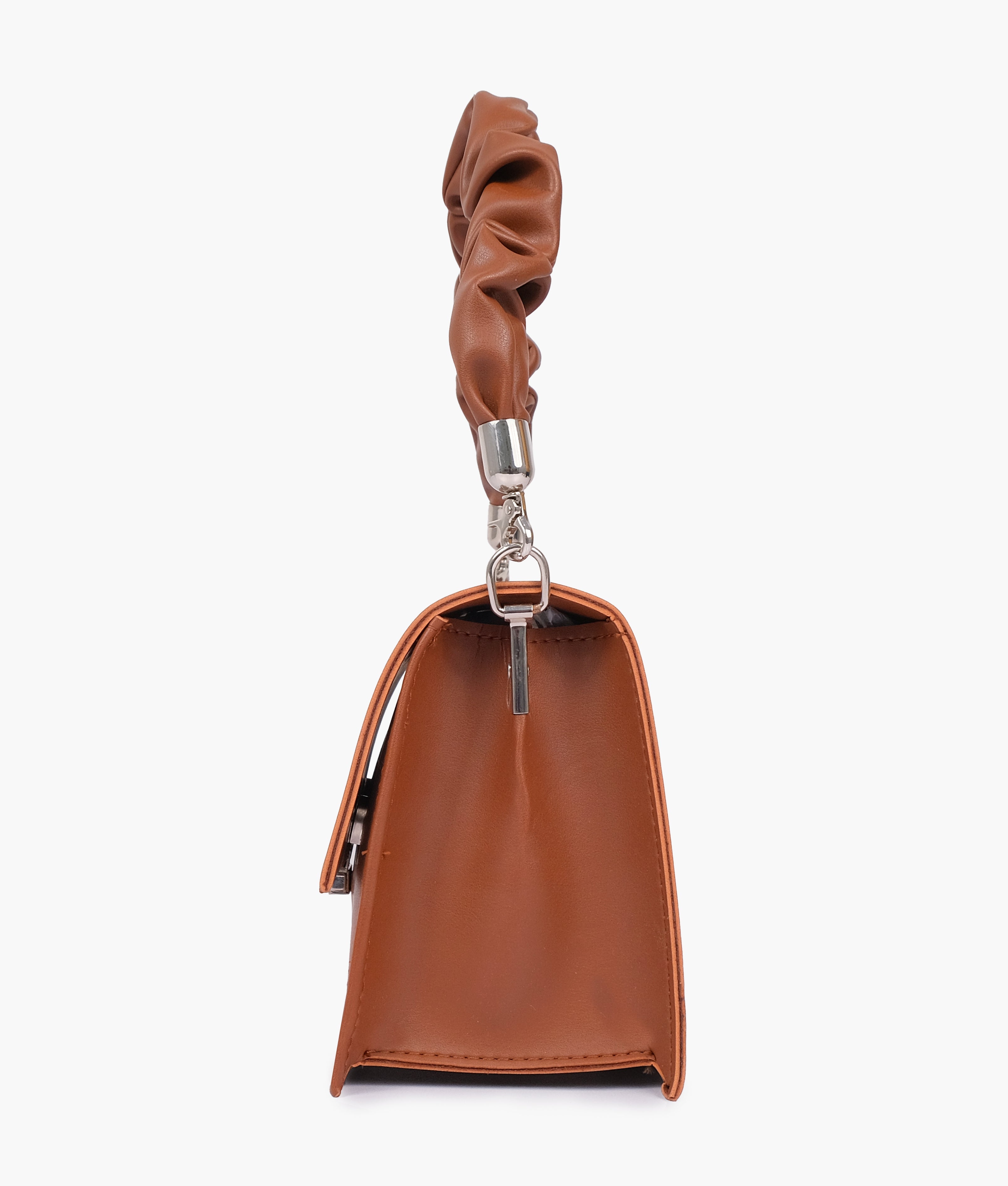 LumaVex - Brown top-handle mini cross-body bag