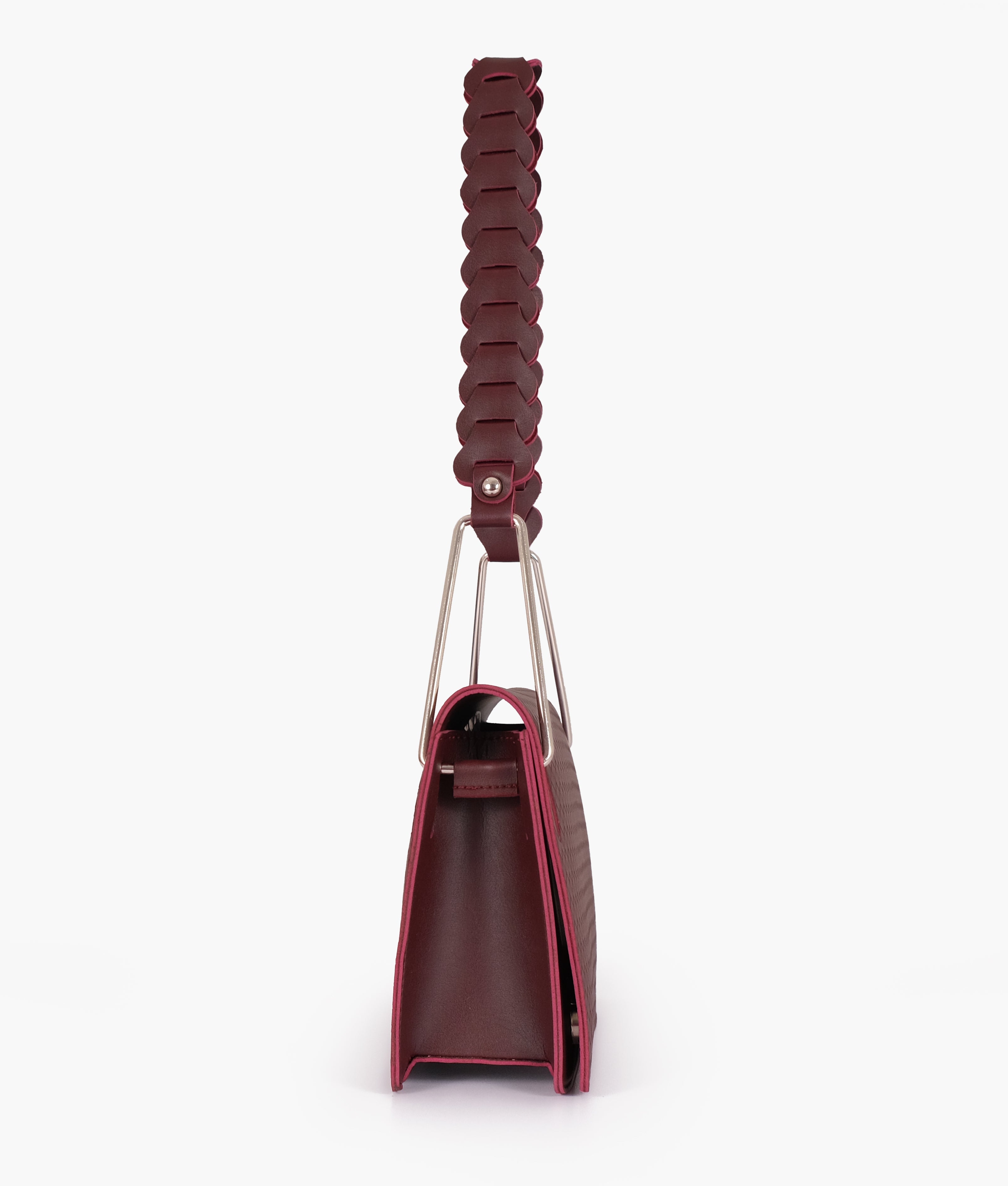 LumaVex - Burgundy loop strap shoulder bag