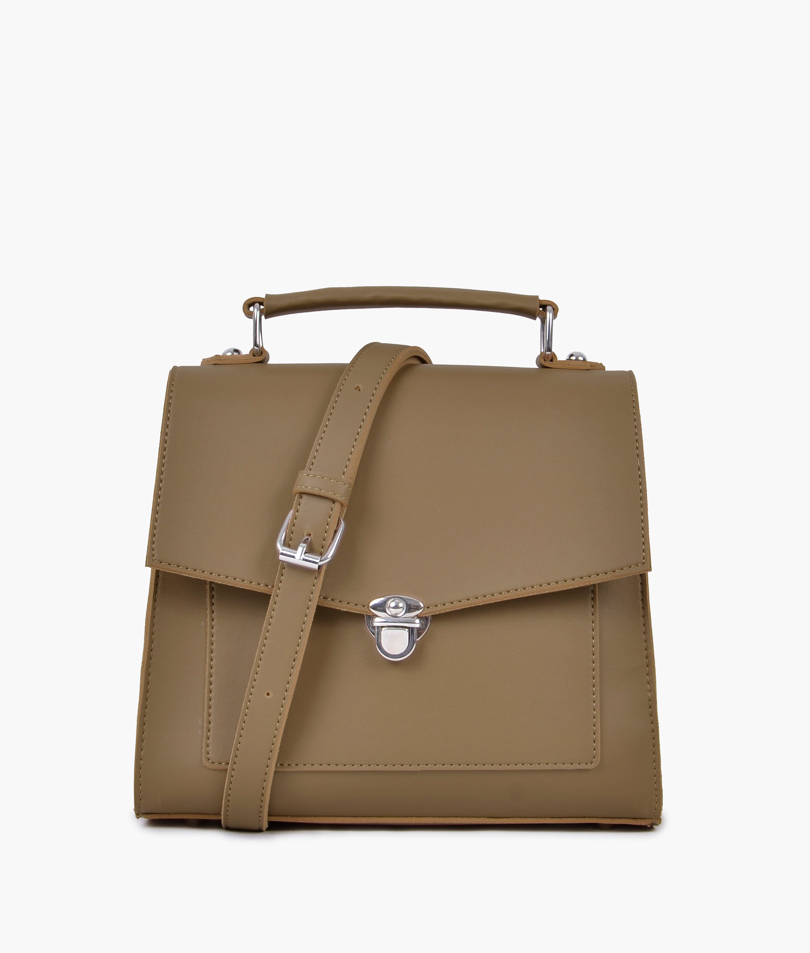 LumaVex - Coffee push-lock messenger bag
