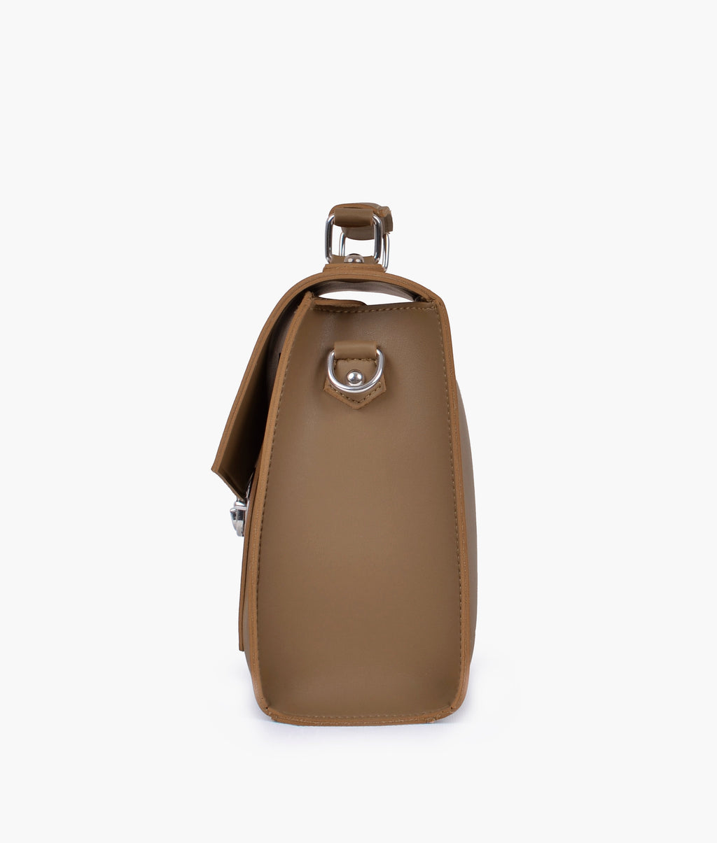 LumaVex - Coffee push-lock messenger bag
