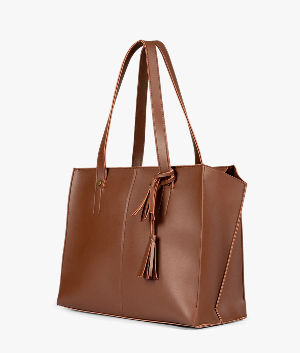 LumaVex - Horse brown over the shoulder tote bag