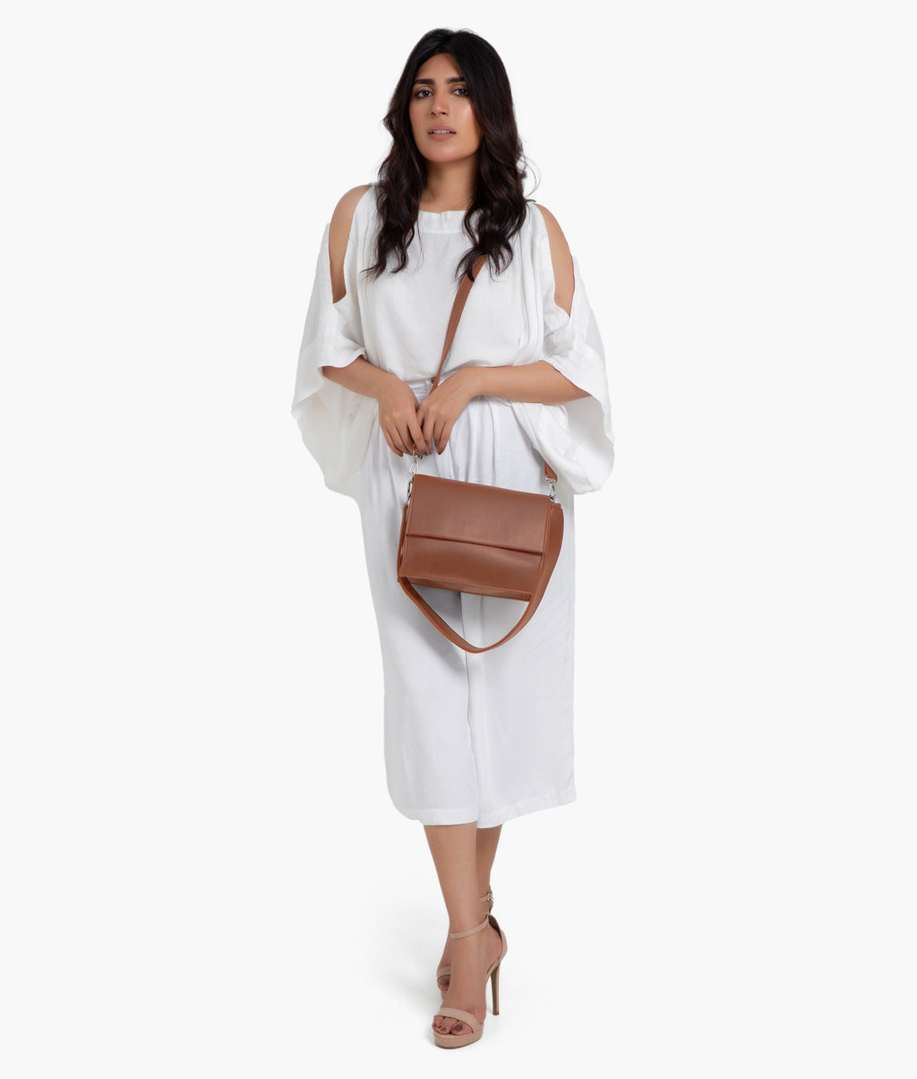 LumaVex - Brown mini cross-body bag