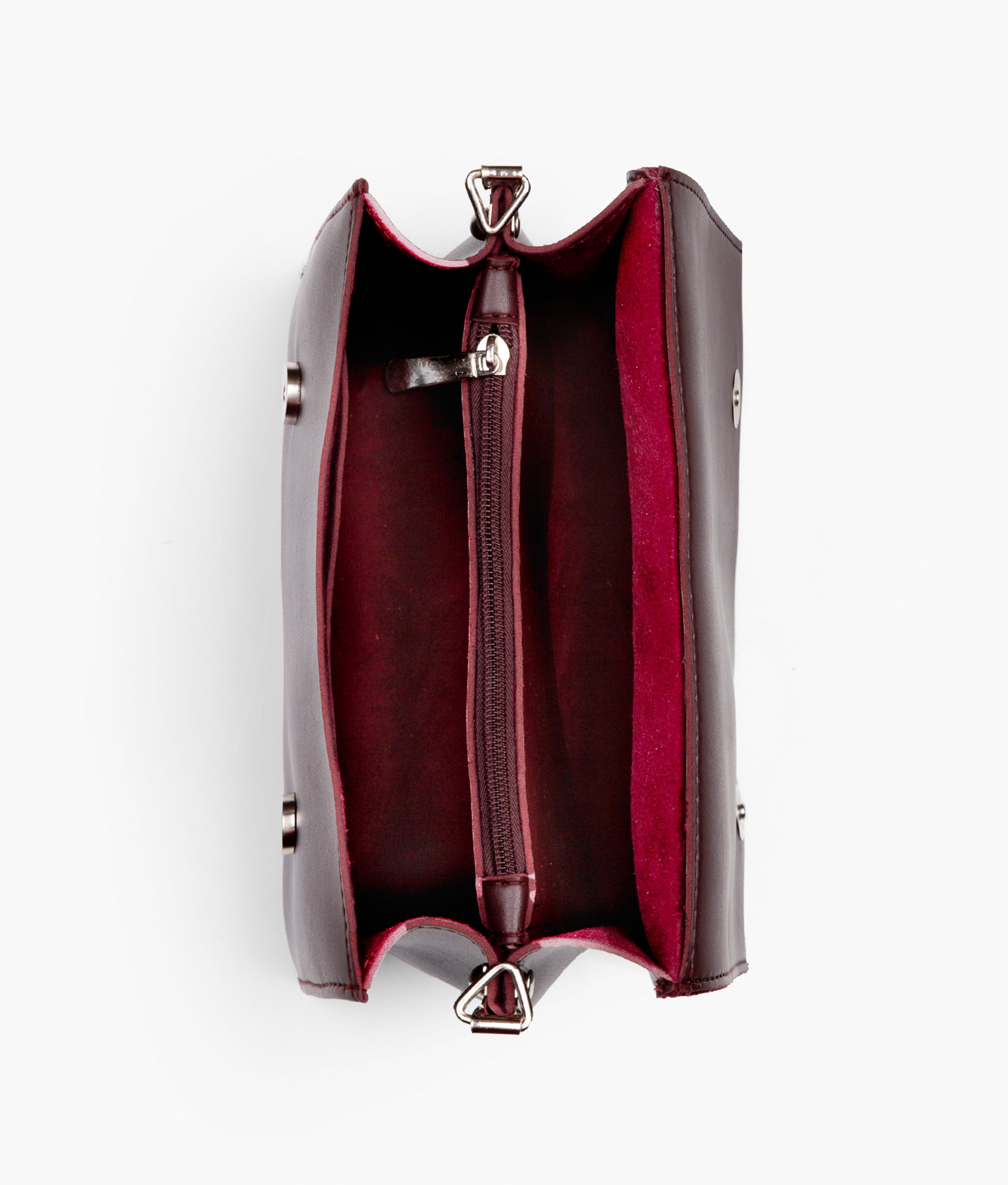 LumaVex - Burgundy mini cross-body bag