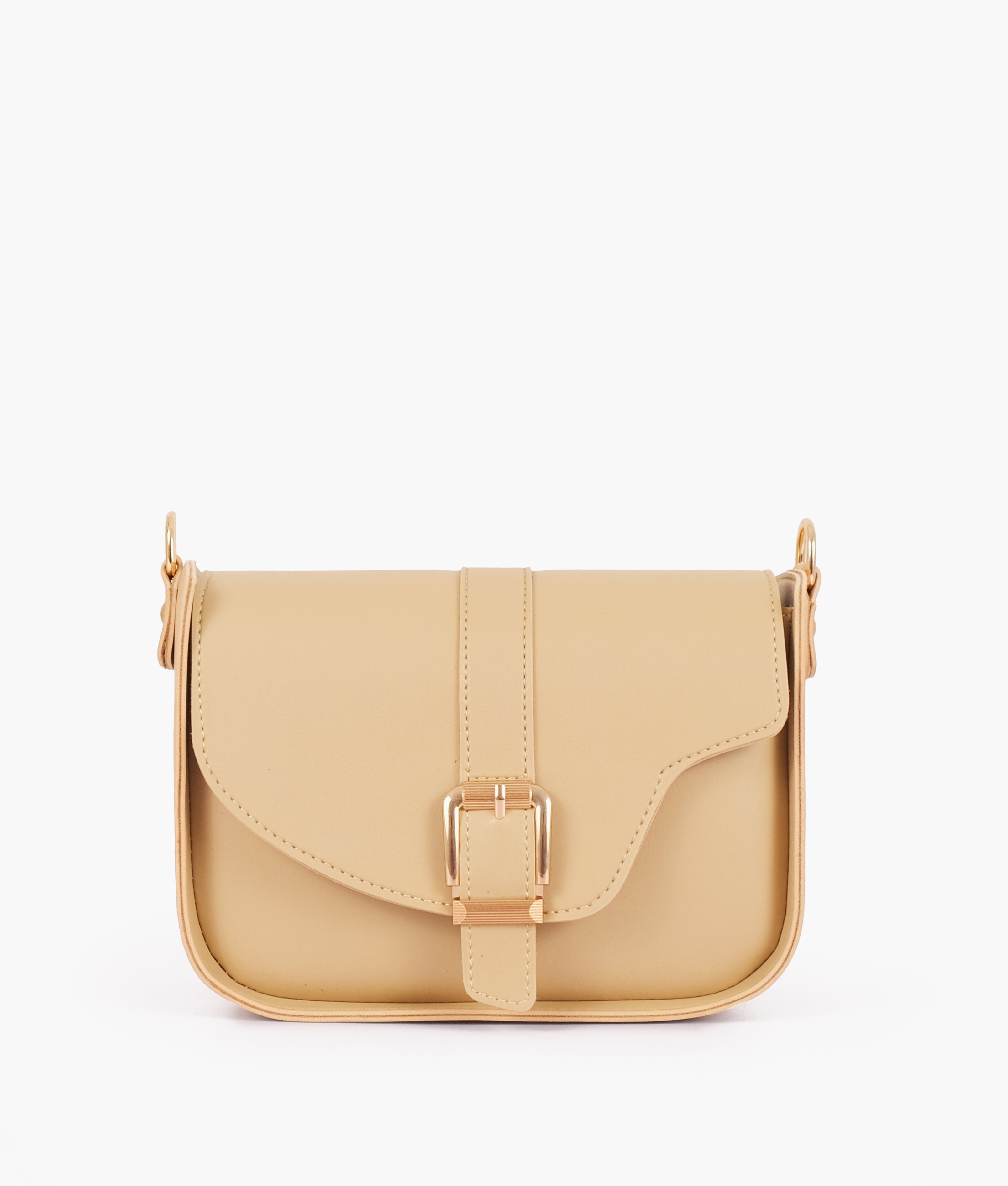LumaVex - Off-white saddle buckle bag