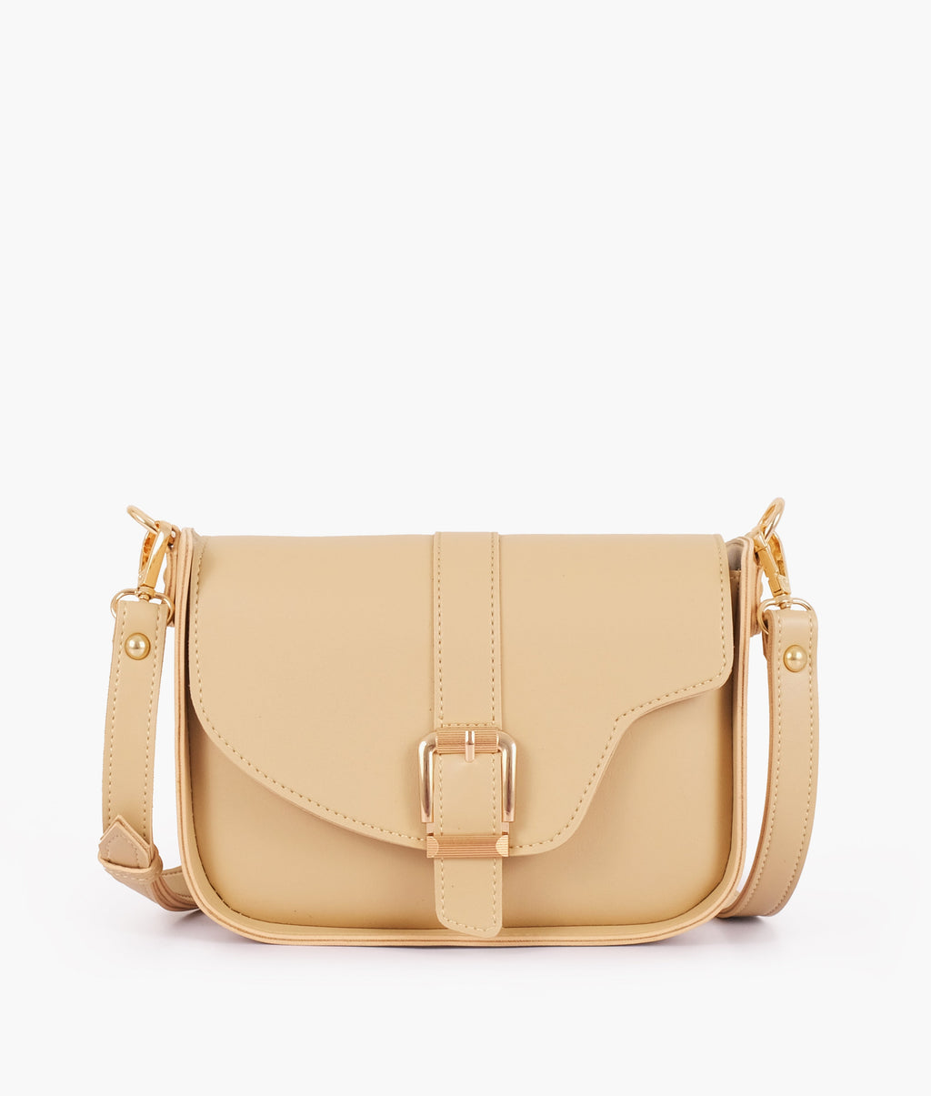 LumaVex - Off-white saddle buckle bag