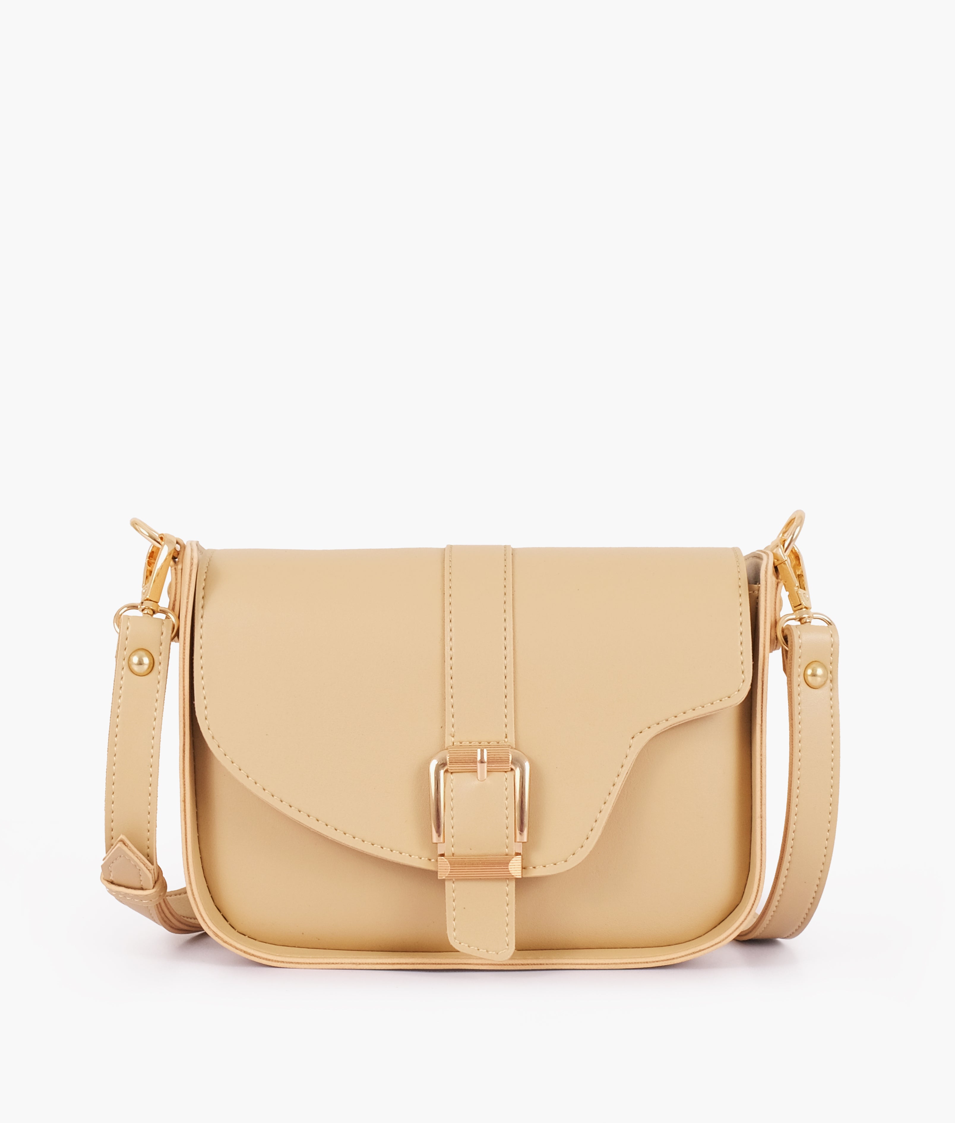 LumaVex - Off-white saddle buckle bag