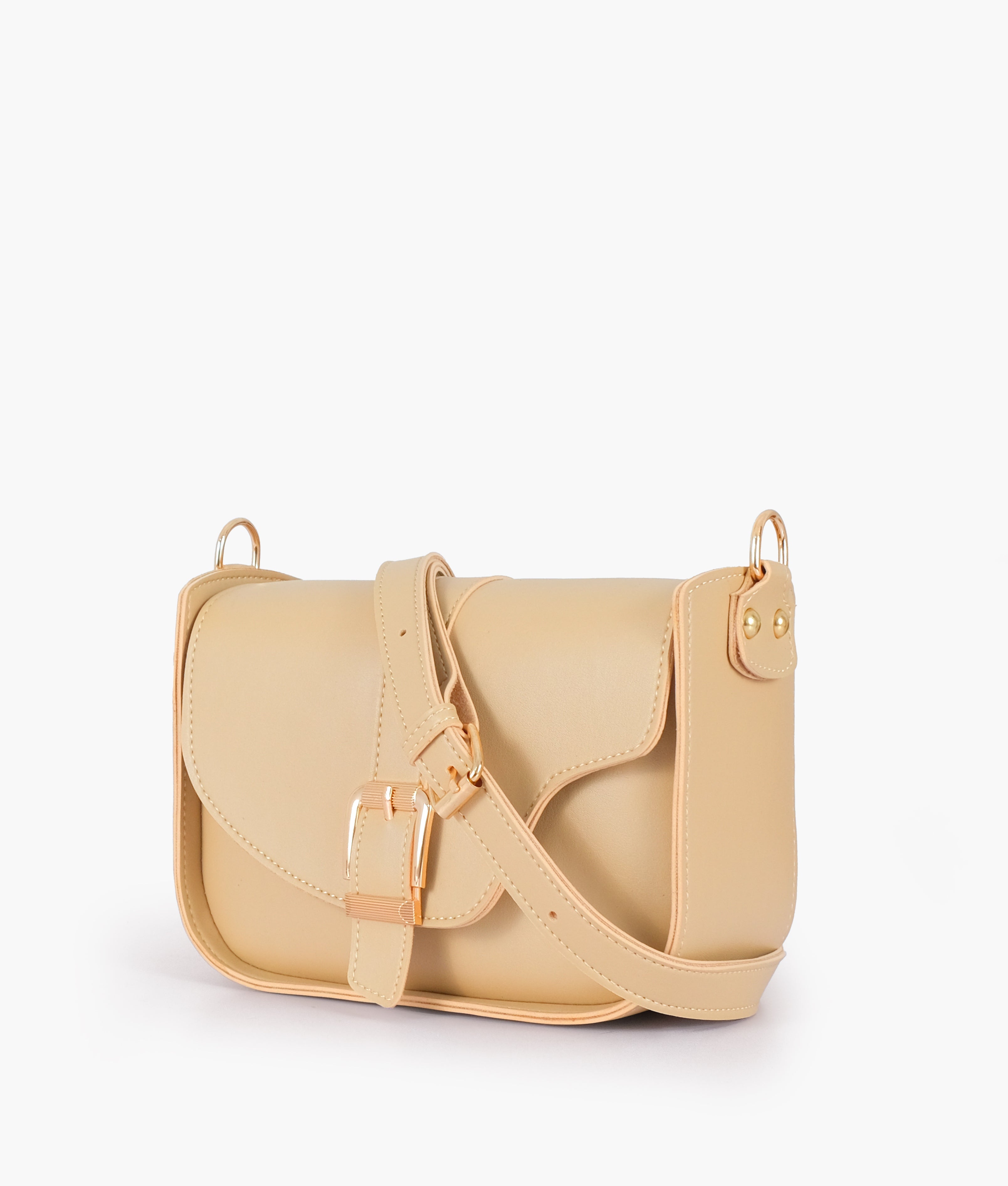 LumaVex - Off-white saddle buckle bag