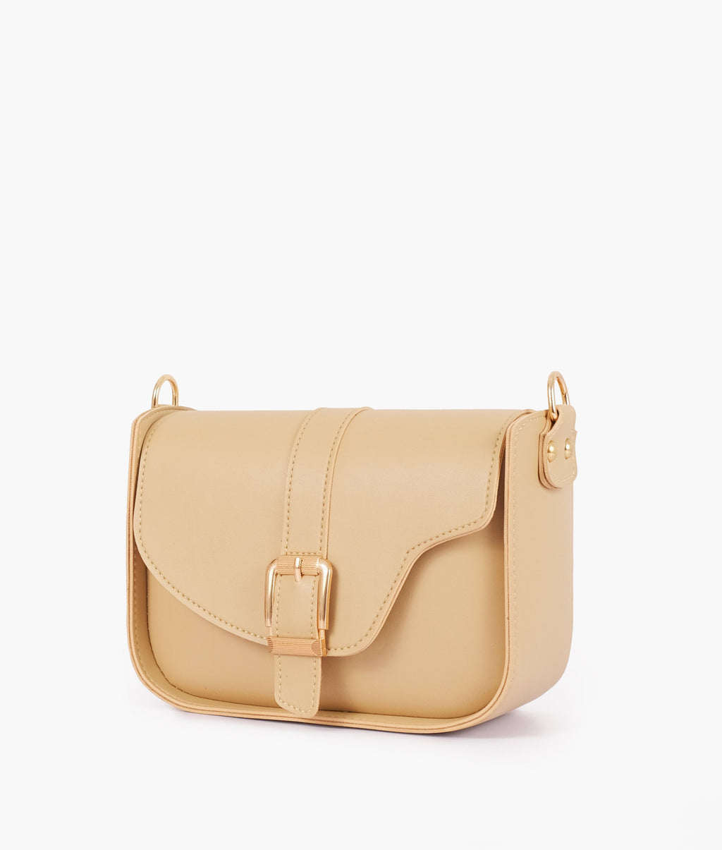 LumaVex - Off-white saddle buckle bag
